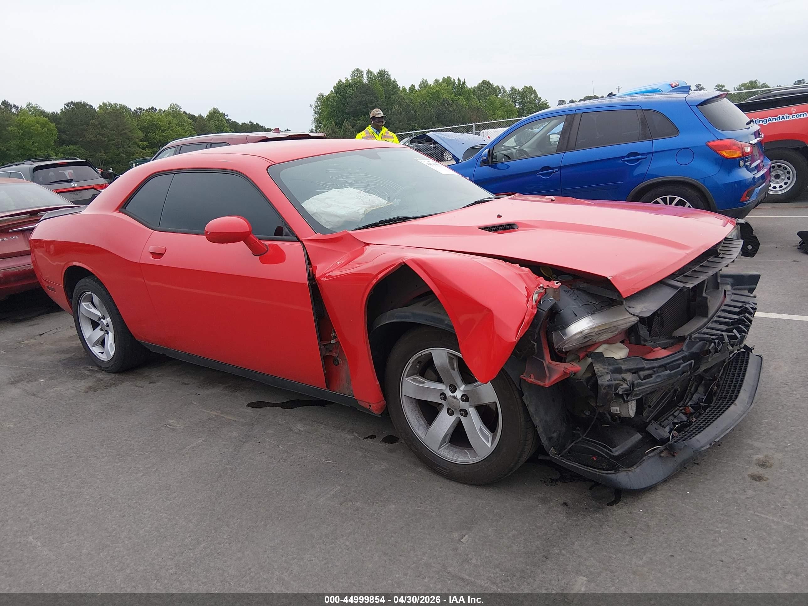 2014 Dodge Challenger Sxt Red vin: 2C3CDYAG0EH127141