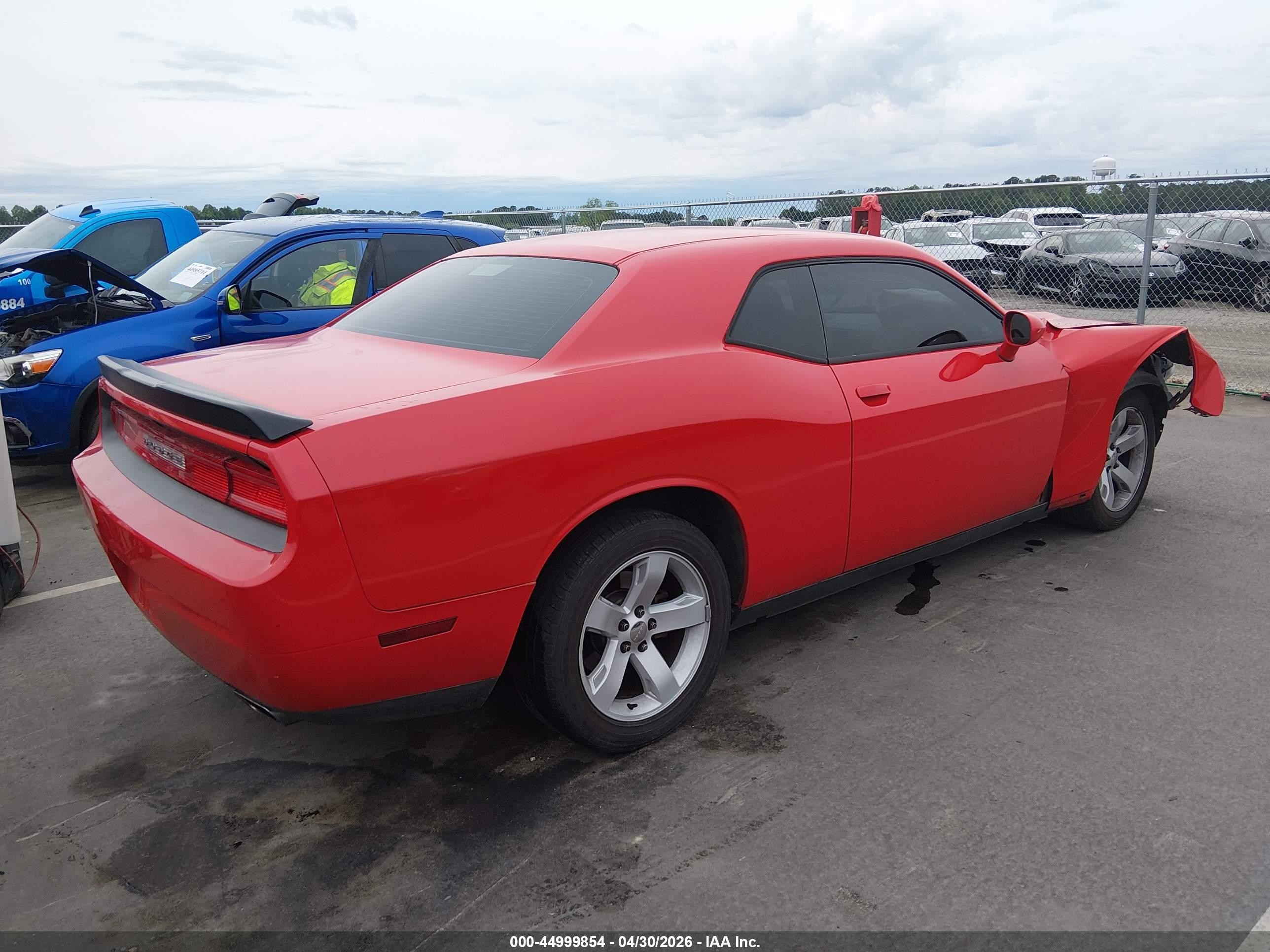 2014 Dodge Challenger Sxt Red vin: 2C3CDYAG0EH127141