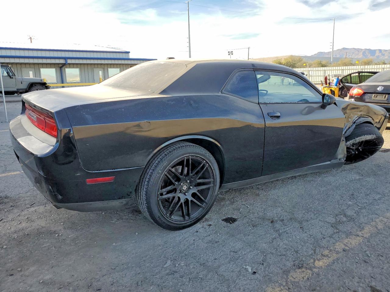 2014 Dodge Challenger Sxt Black vin: 2C3CDYAG0EH176467