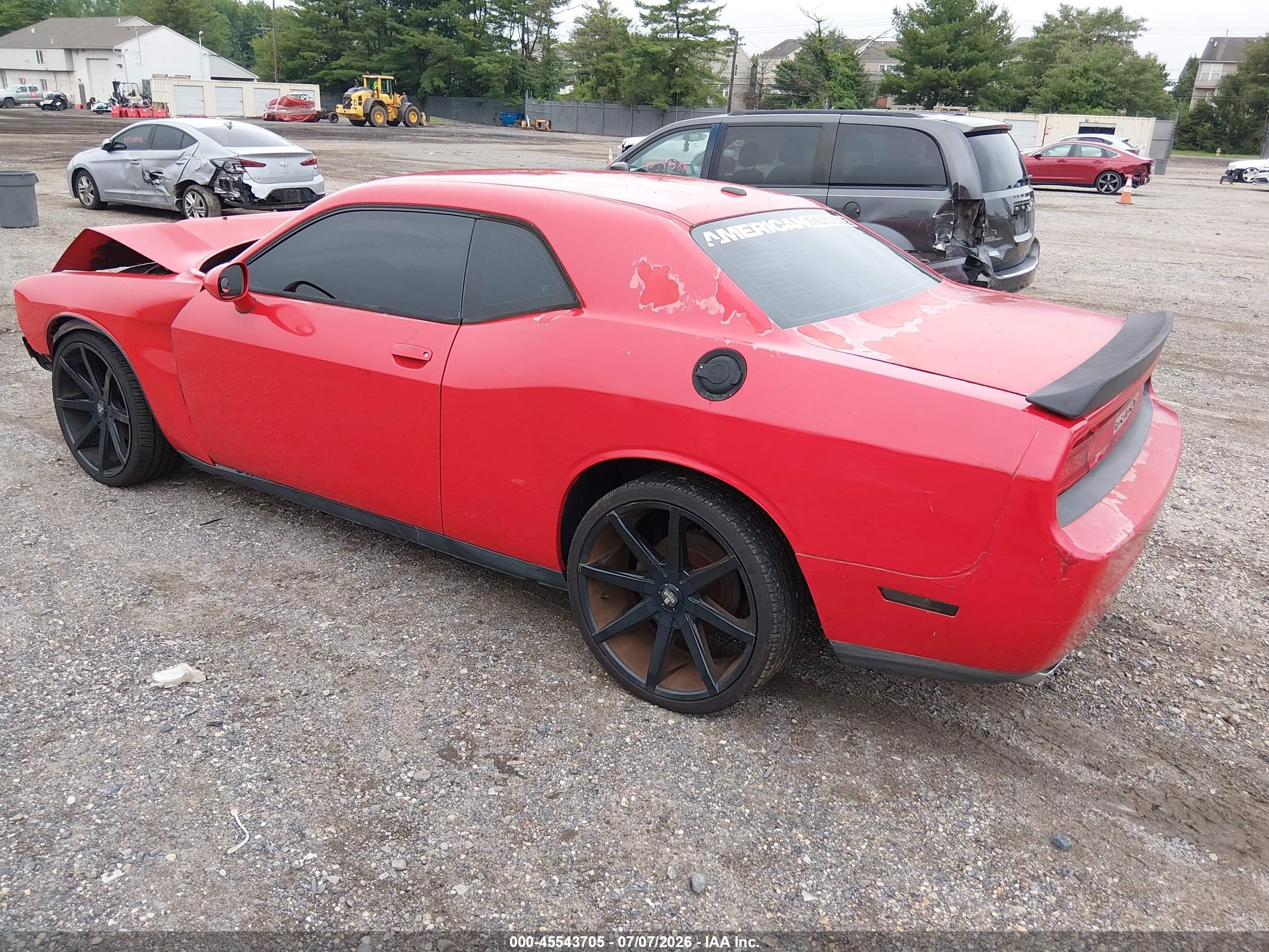 2014 Dodge Challenger Sxt Red vin: 2C3CDYAG0EH232018