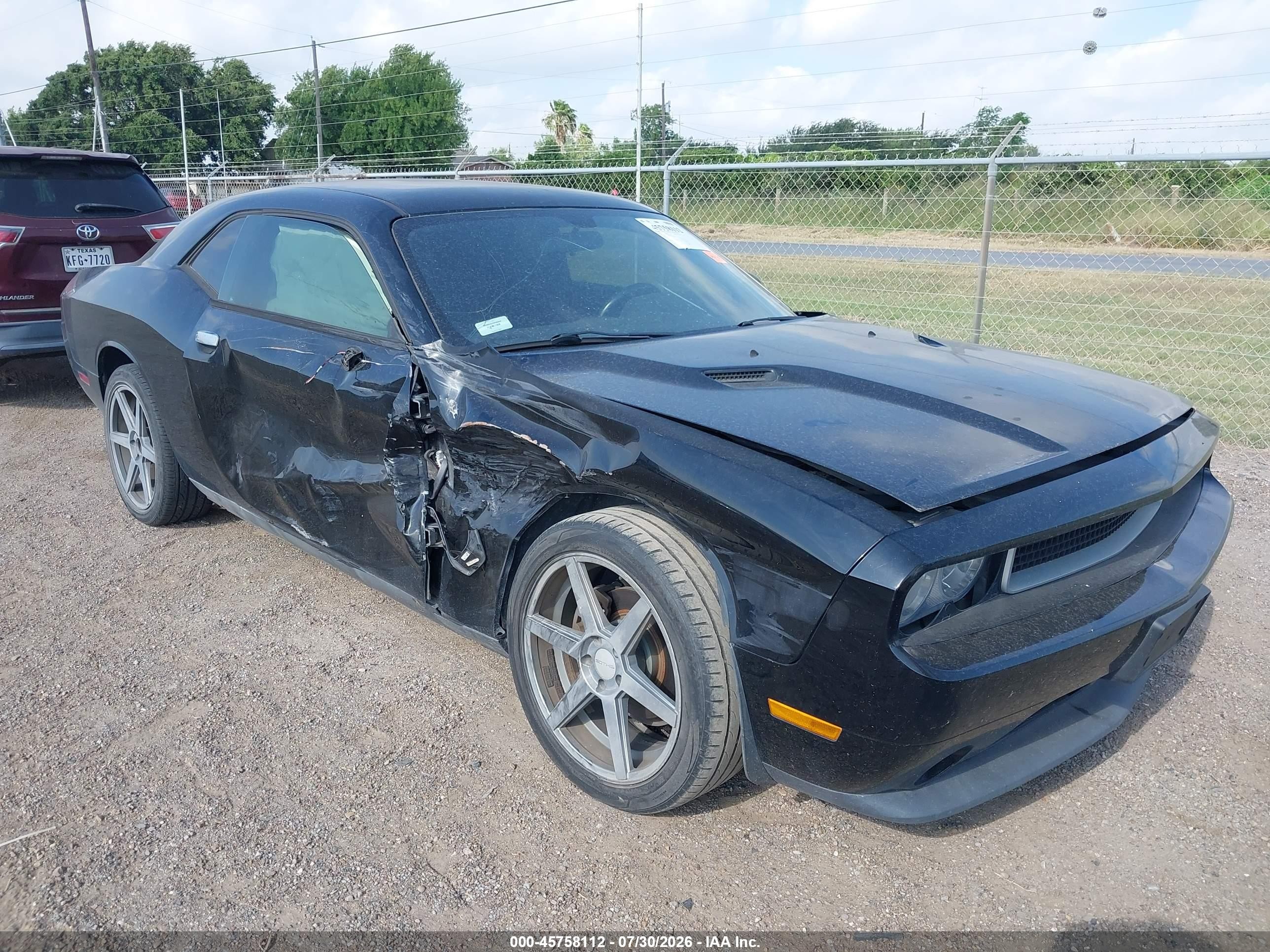 2014 Dodge Challenger Sxt Black vin: 2C3CDYAG0EH233699