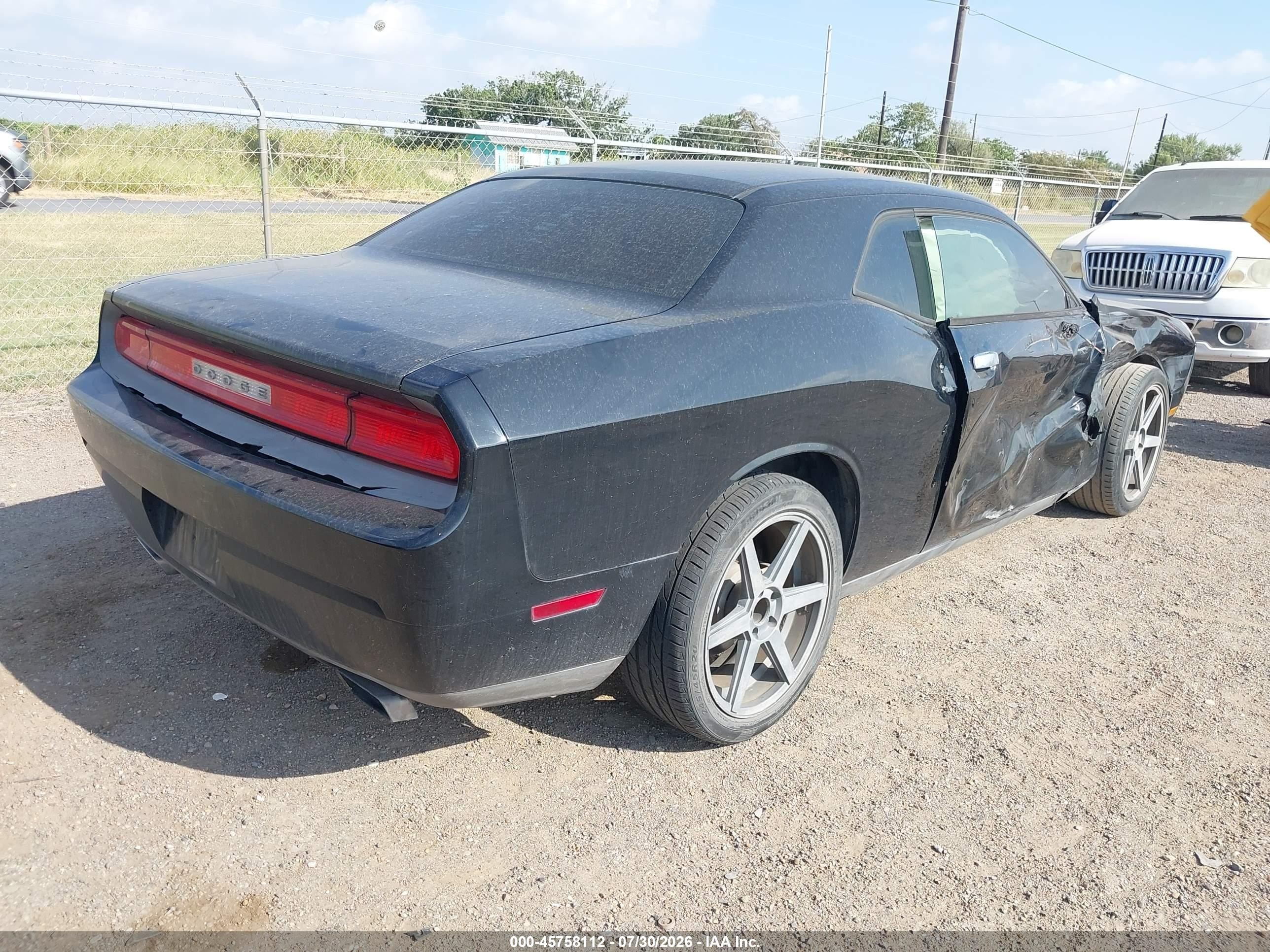 2014 Dodge Challenger Sxt Black vin: 2C3CDYAG0EH233699