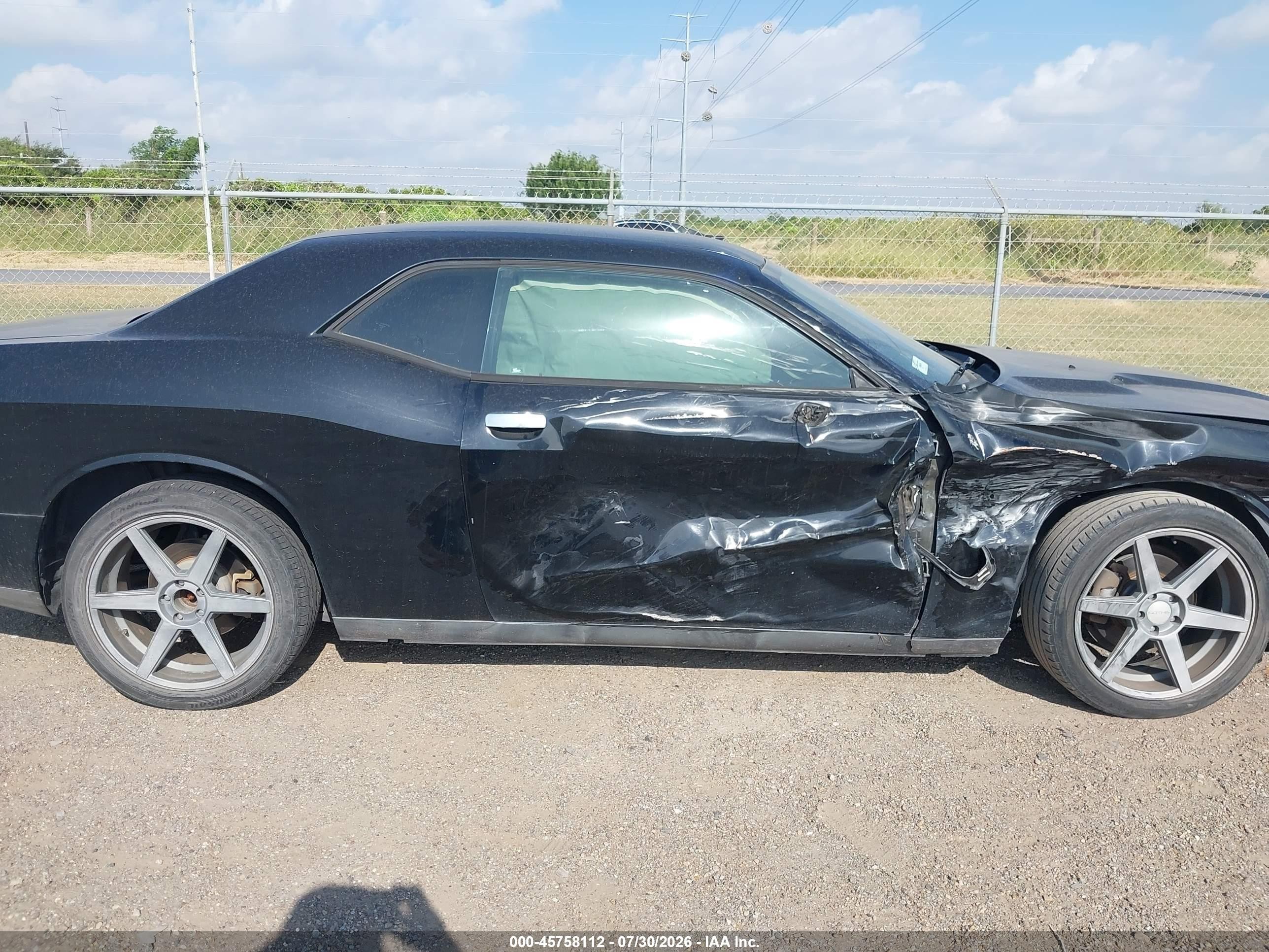 2014 Dodge Challenger Sxt Black vin: 2C3CDYAG0EH233699