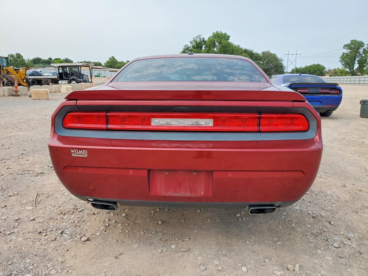2014 Dodge Challenger Sxt Burgundy vin: 2C3CDYAG0EH310880