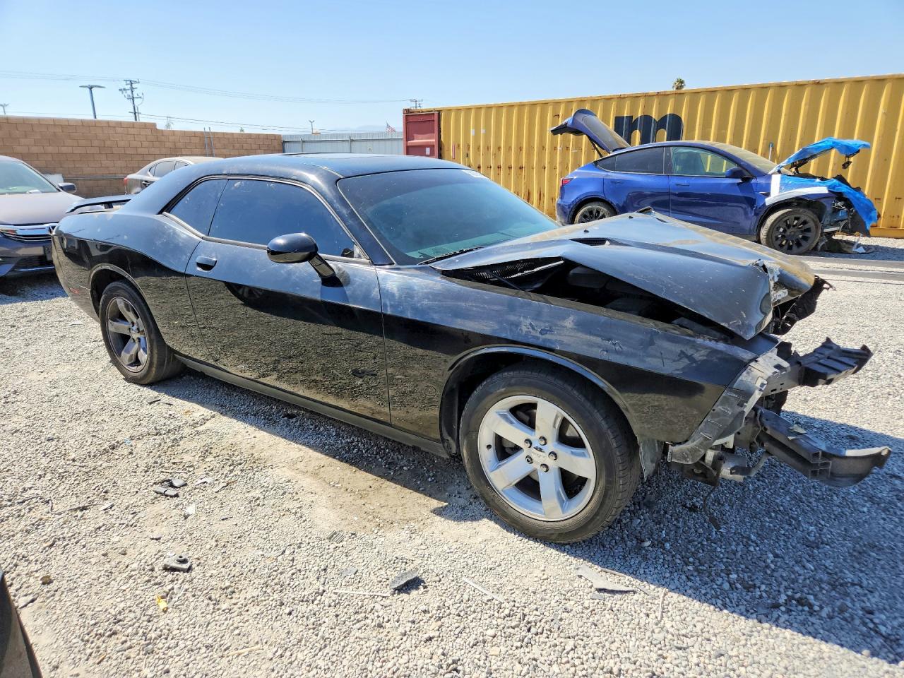 2012 Dodge Challenger Sxt Black vin: 2C3CDYAG1CH101175