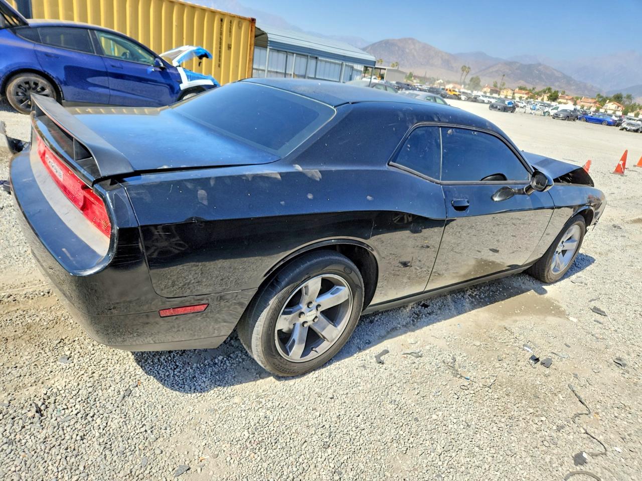 2012 Dodge Challenger Sxt Black vin: 2C3CDYAG1CH101175