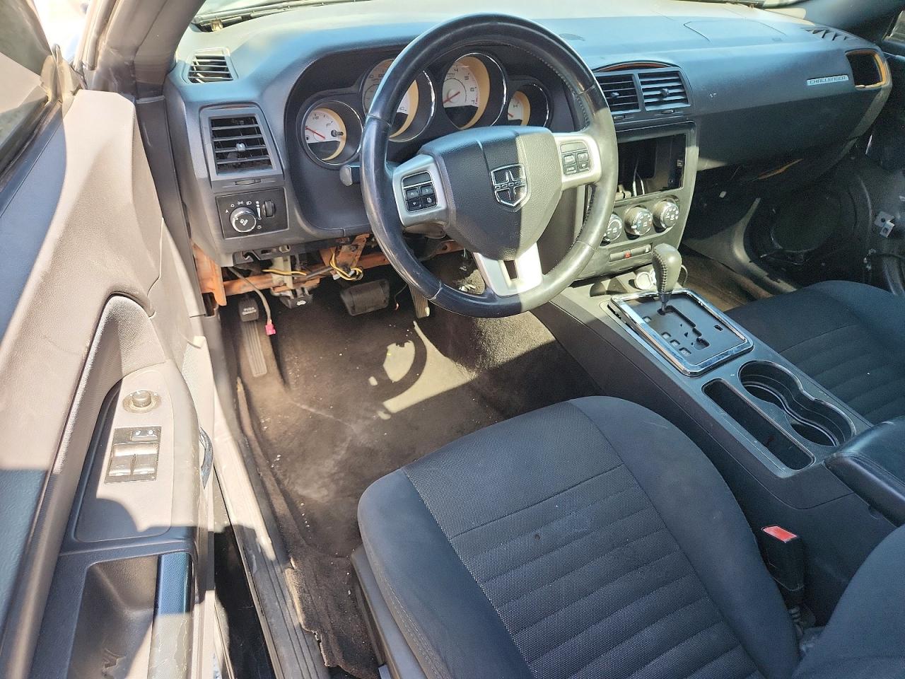 2012 Dodge Challenger Sxt Black vin: 2C3CDYAG1CH101175