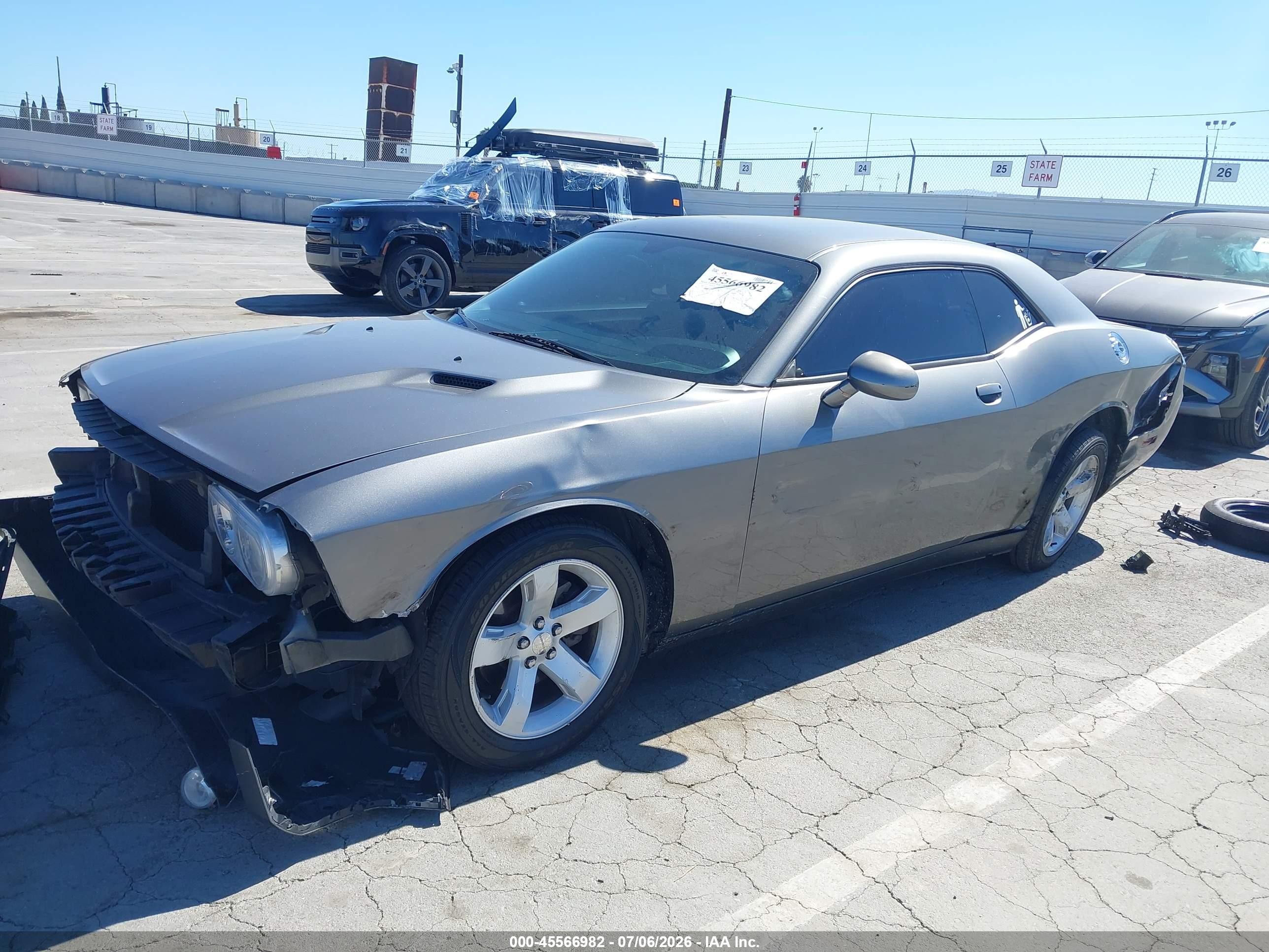 2012 Dodge Challenger Sxt Gray vin: 2C3CDYAG1CH181237