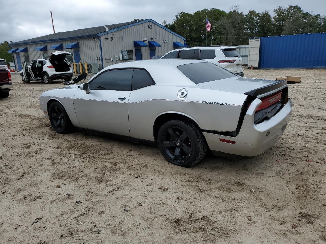 2012 Dodge Challenger Sxt Silver vin: 2C3CDYAG1CH236625
