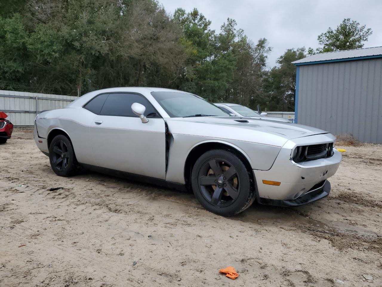 2012 Dodge Challenger Sxt Silver vin: 2C3CDYAG1CH236625