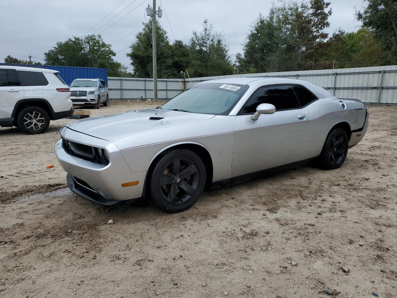 2012 Dodge Challenger Sxt Silver vin: 2C3CDYAG1CH236625