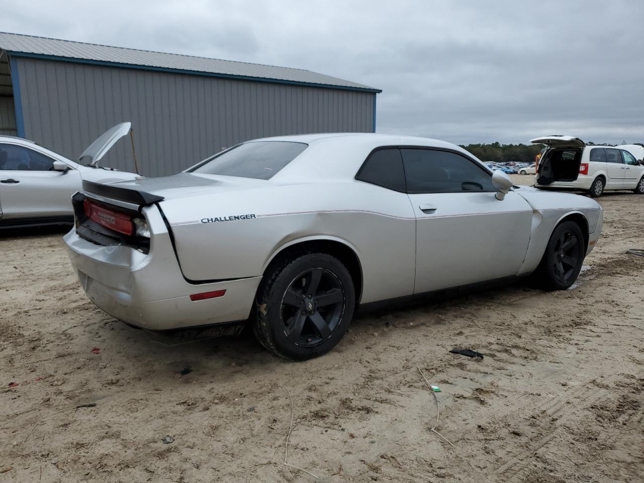 2012 Dodge Challenger Sxt Silver vin: 2C3CDYAG1CH236625