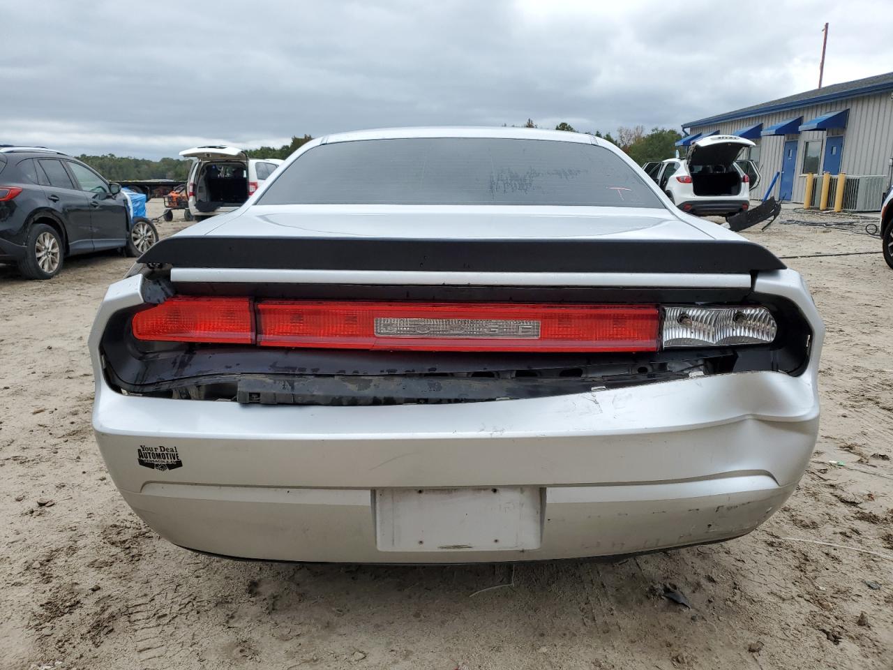 2012 Dodge Challenger Sxt Silver vin: 2C3CDYAG1CH236625