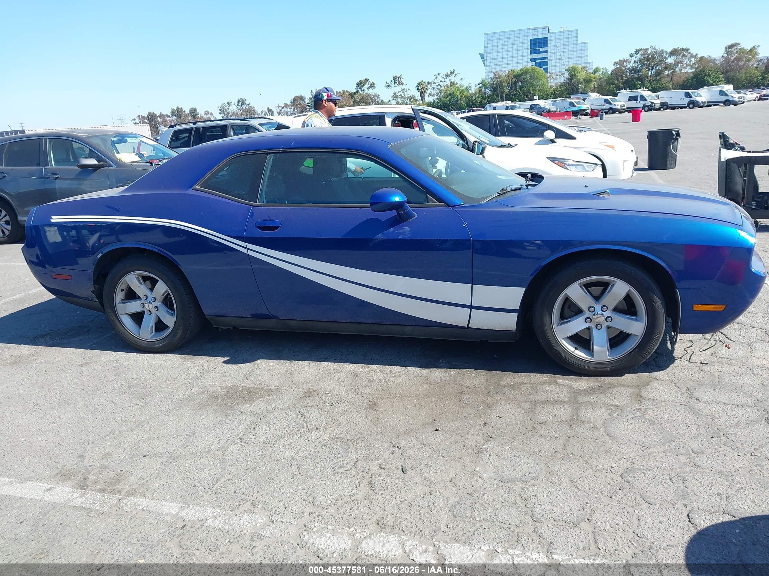2012 Dodge Challenger Sxt Blue vin: 2C3CDYAG1CH239234