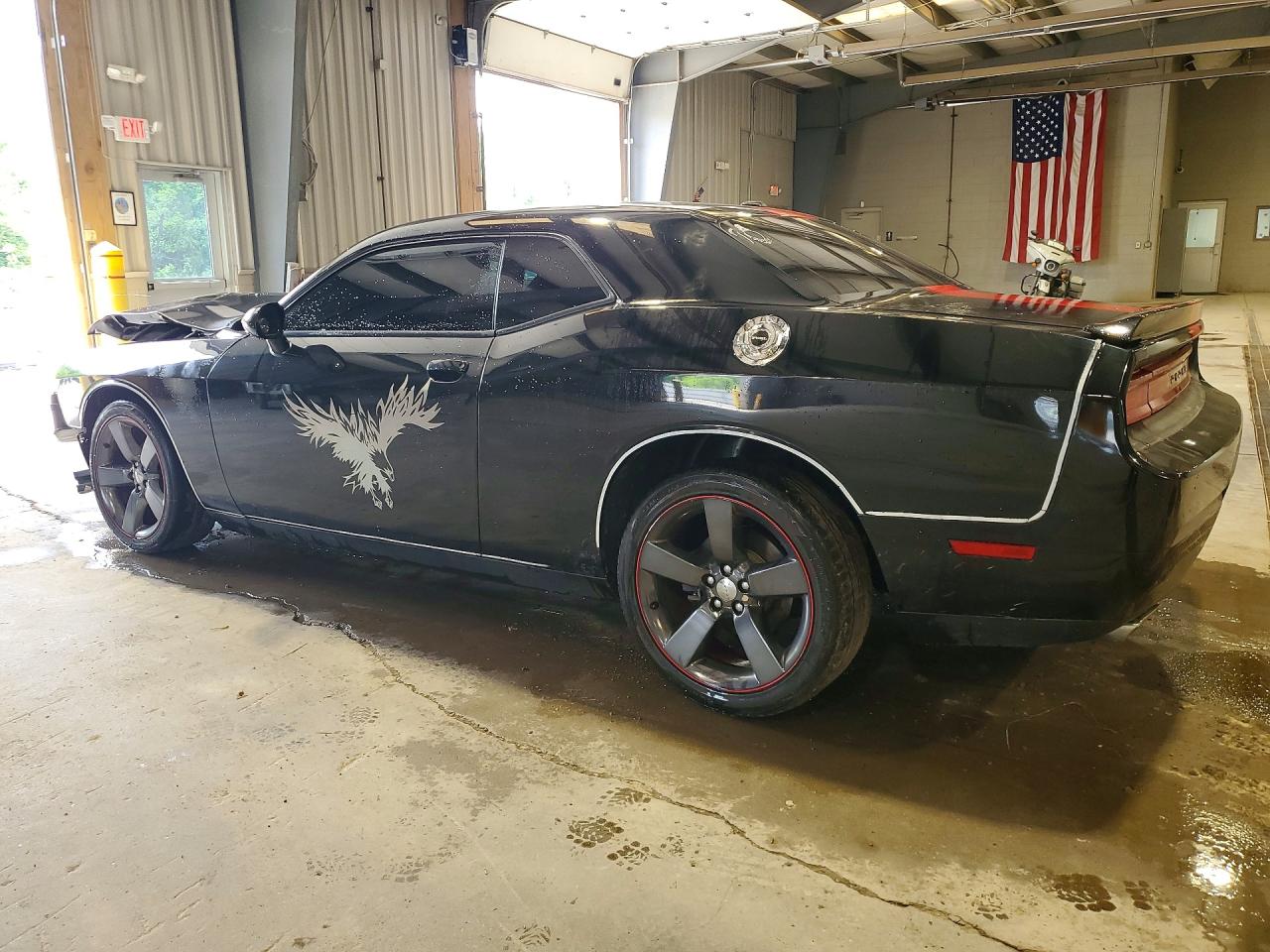 2012 Dodge Challenger Sxt Black vin: 2C3CDYAG1CH240528