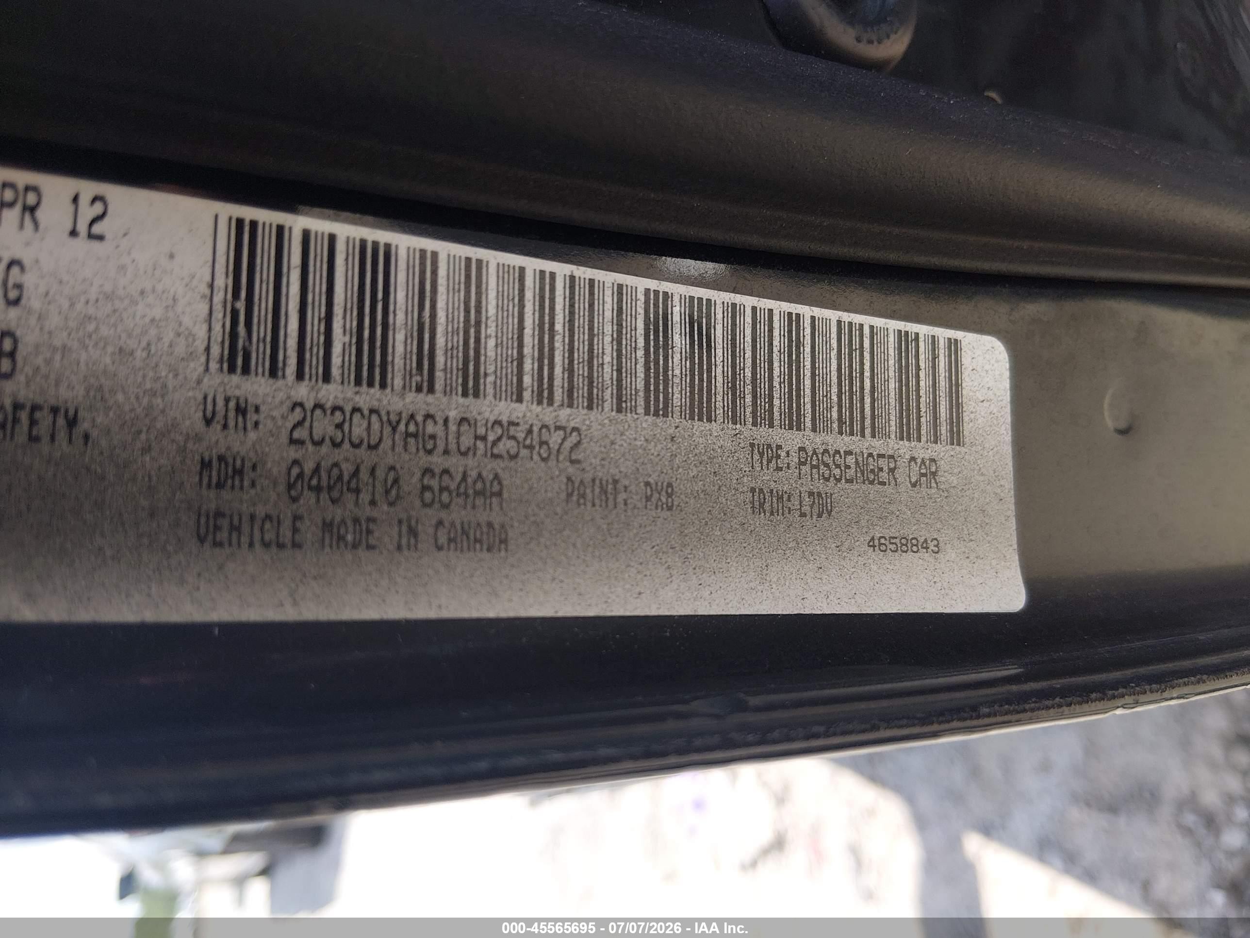 2012 Dodge Challenger Sxt Black vin: 2C3CDYAG1CH254672