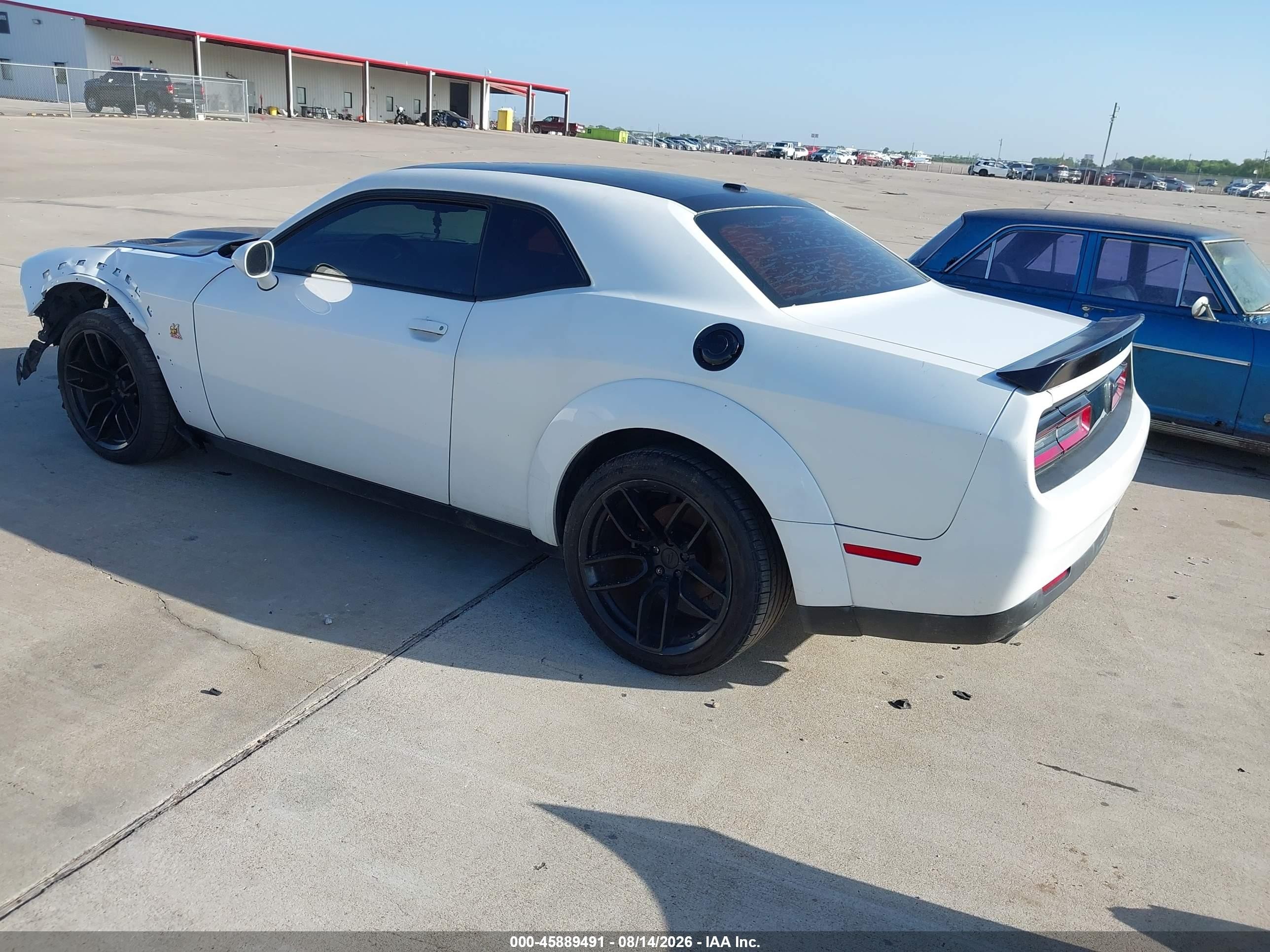 2013 Dodge Challenger Sxt White vin: 2C3CDYAG1DH501318
