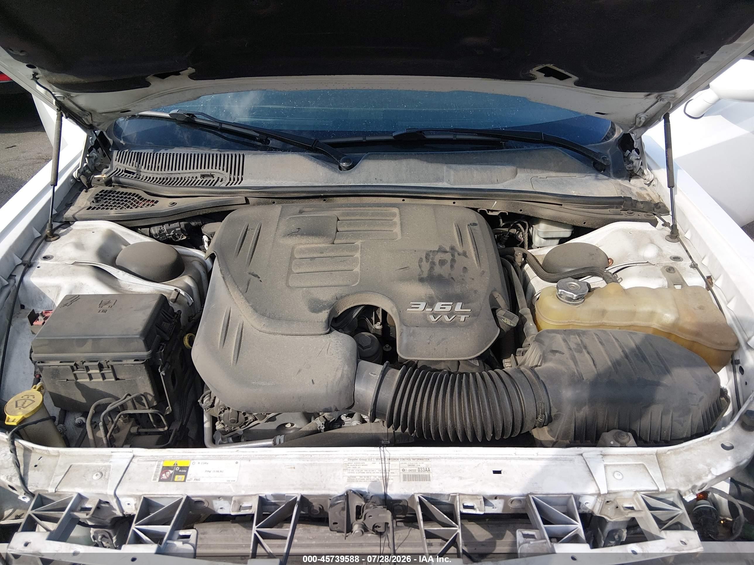 2013 Dodge Challenger Sxt White vin: 2C3CDYAG1DH511878