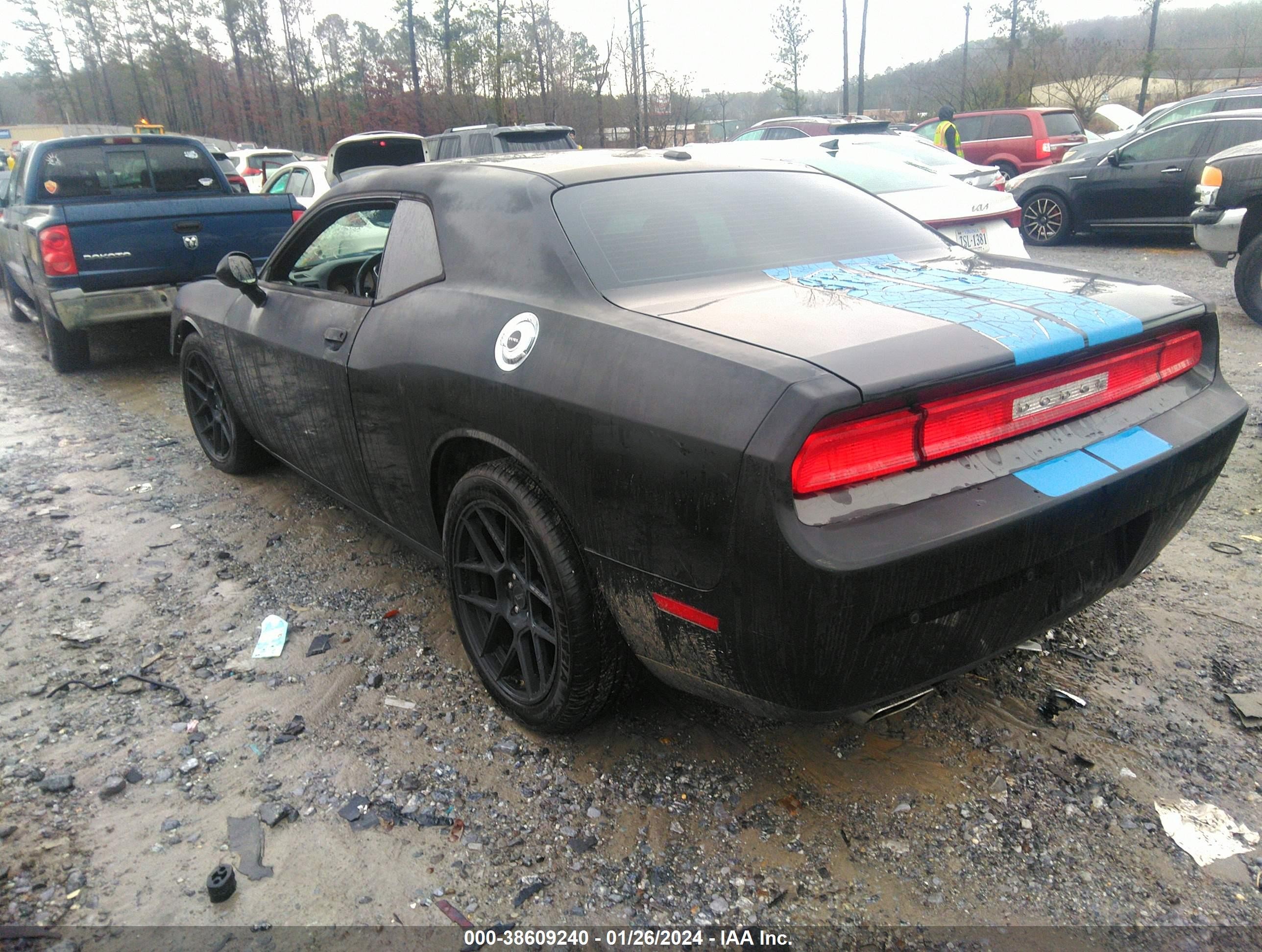 2013 Dodge Challenger Sxt Black vin: 2C3CDYAG1DH569795