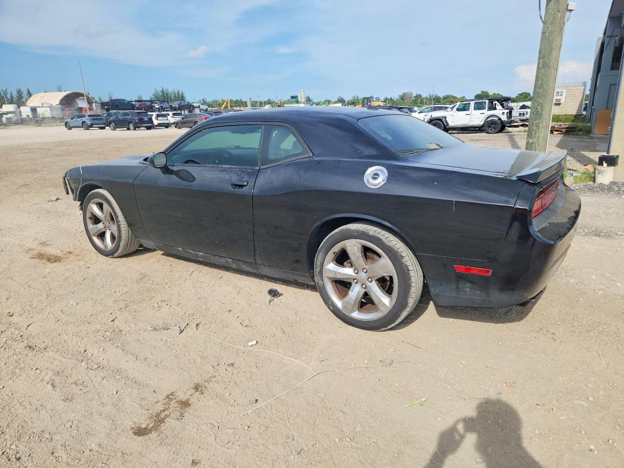 2013 Dodge Challenger Sxt Black vin: 2C3CDYAG1DH610684