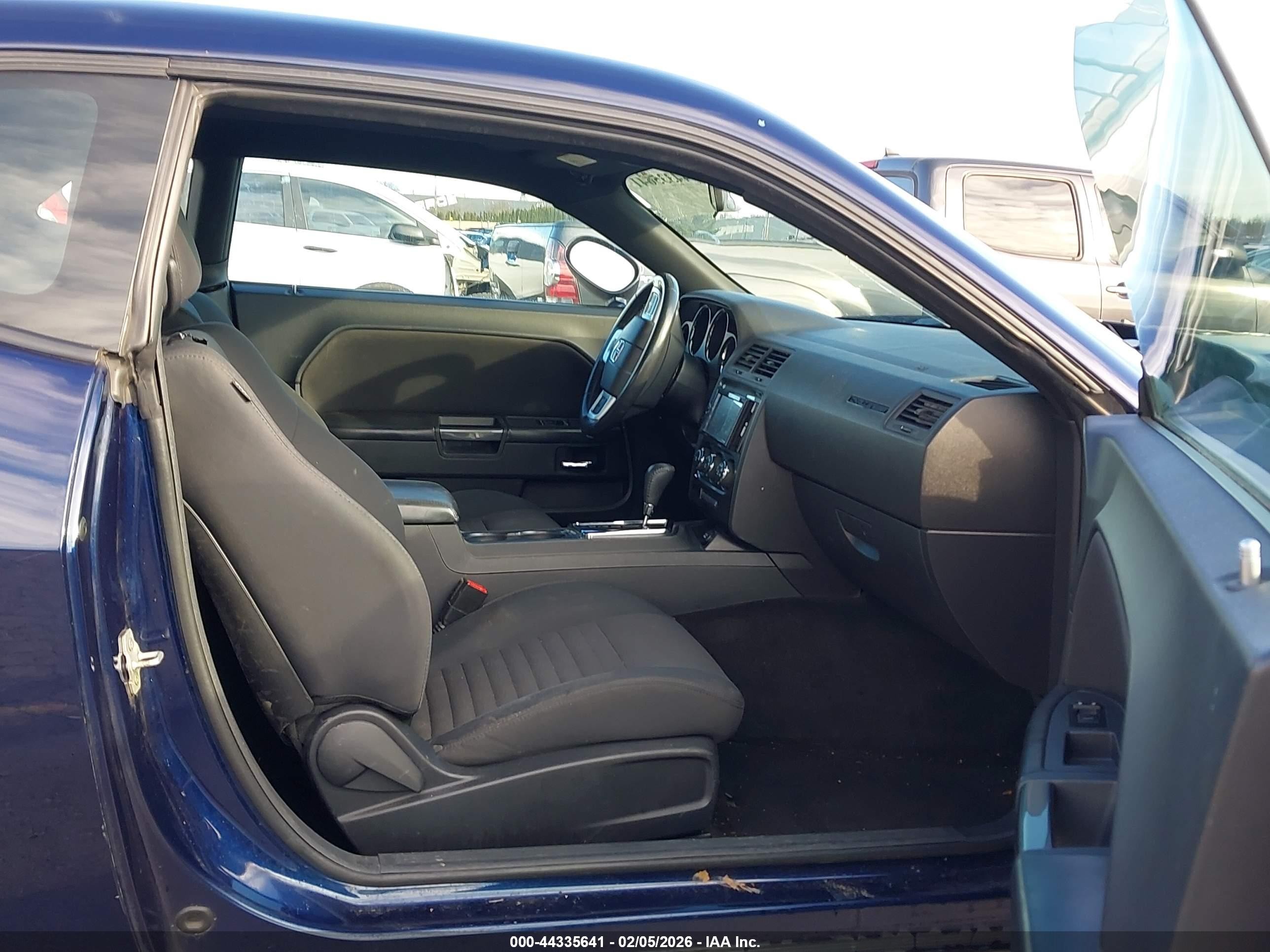 2013 Dodge Challenger Sxt Blue vin: 2C3CDYAG1DH692190