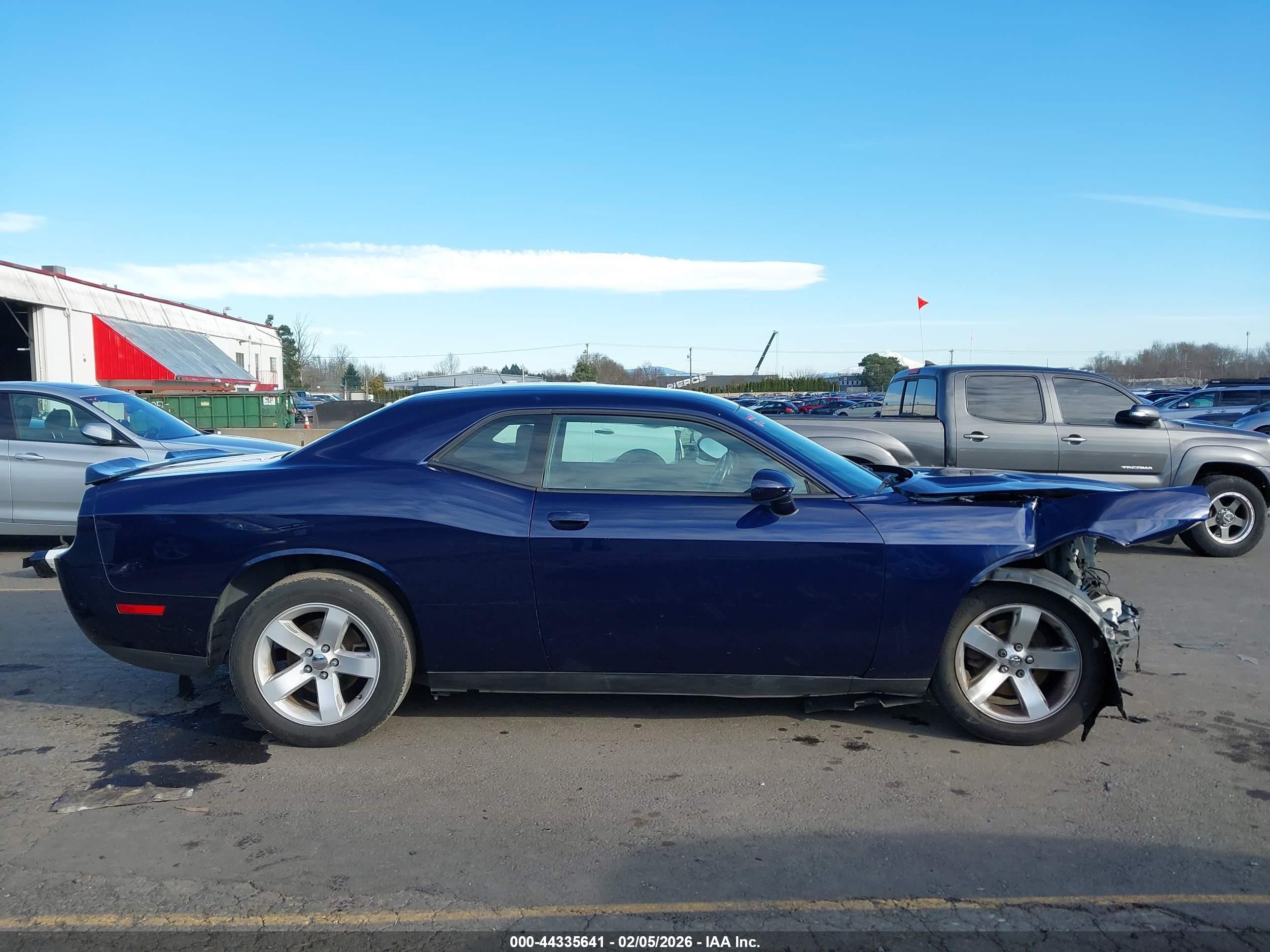 2013 Dodge Challenger Sxt Blue vin: 2C3CDYAG1DH692190