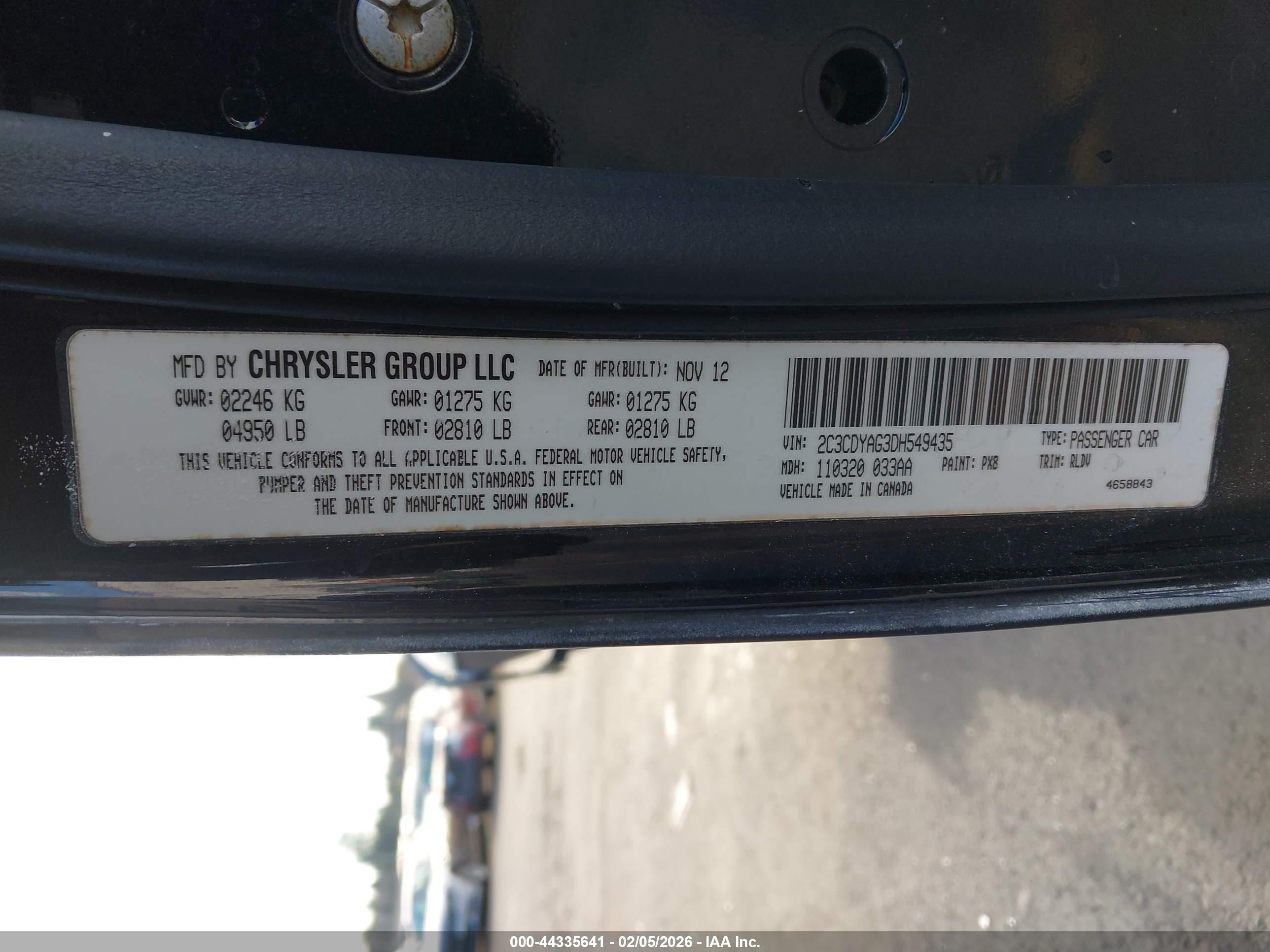 2013 Dodge Challenger Sxt Blue vin: 2C3CDYAG1DH692190