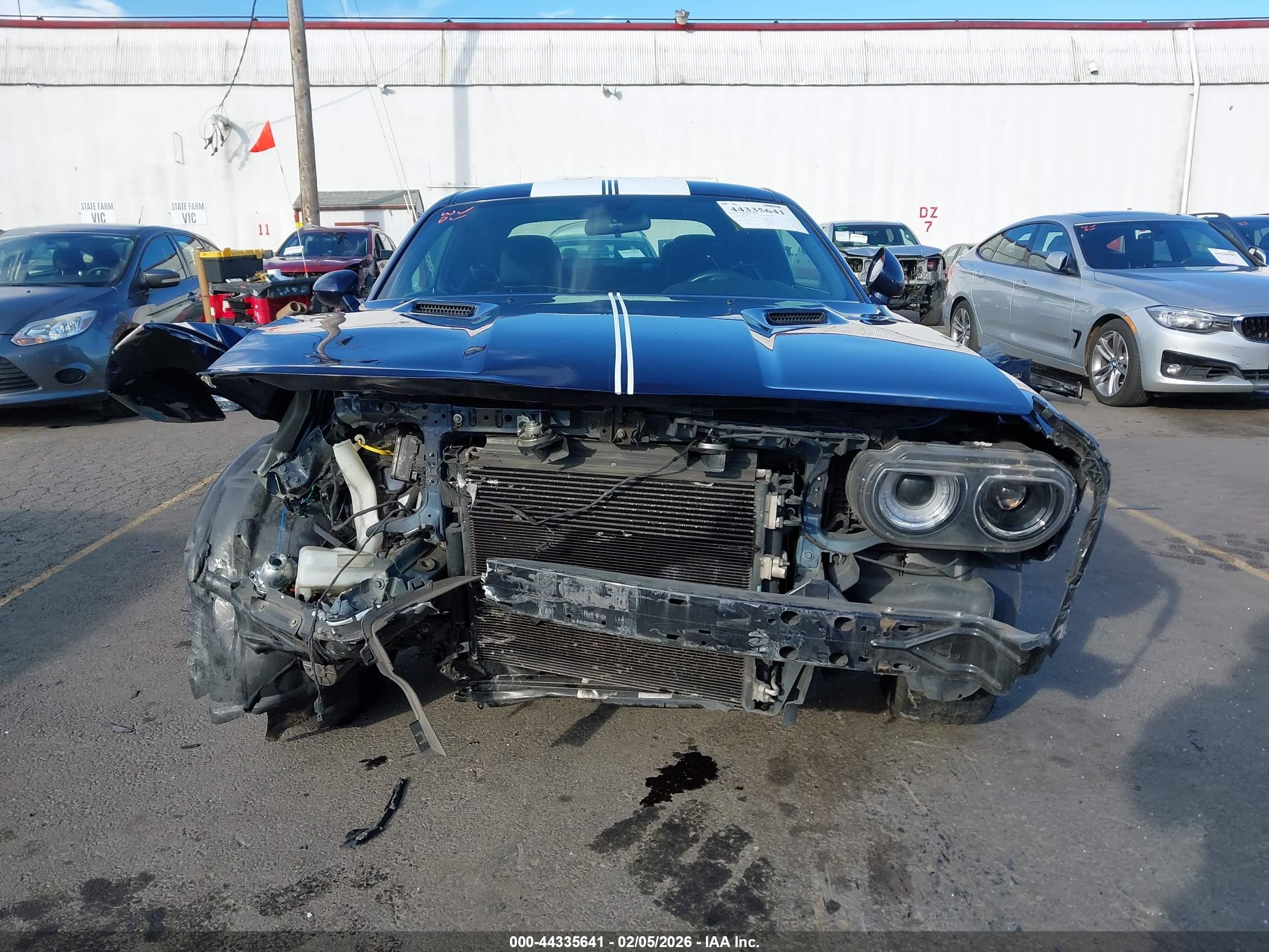 2013 Dodge Challenger Sxt Blue vin: 2C3CDYAG1DH692190