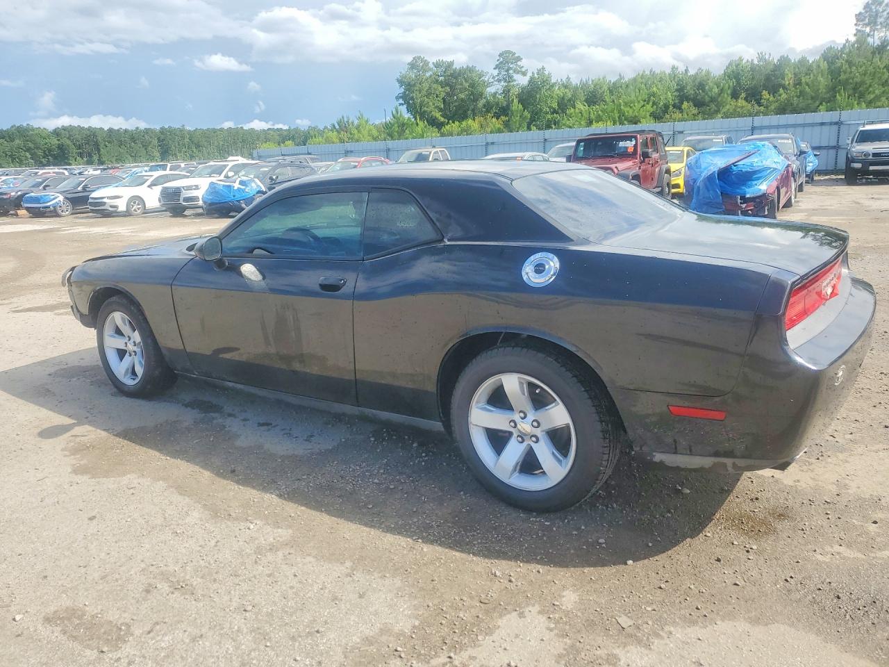2014 Dodge Challenger Sxt Black vin: 2C3CDYAG1EH127097