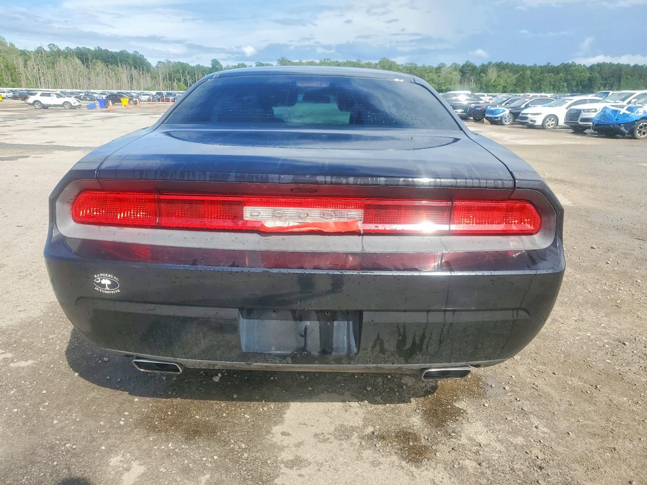 2014 Dodge Challenger Sxt Black vin: 2C3CDYAG1EH127097
