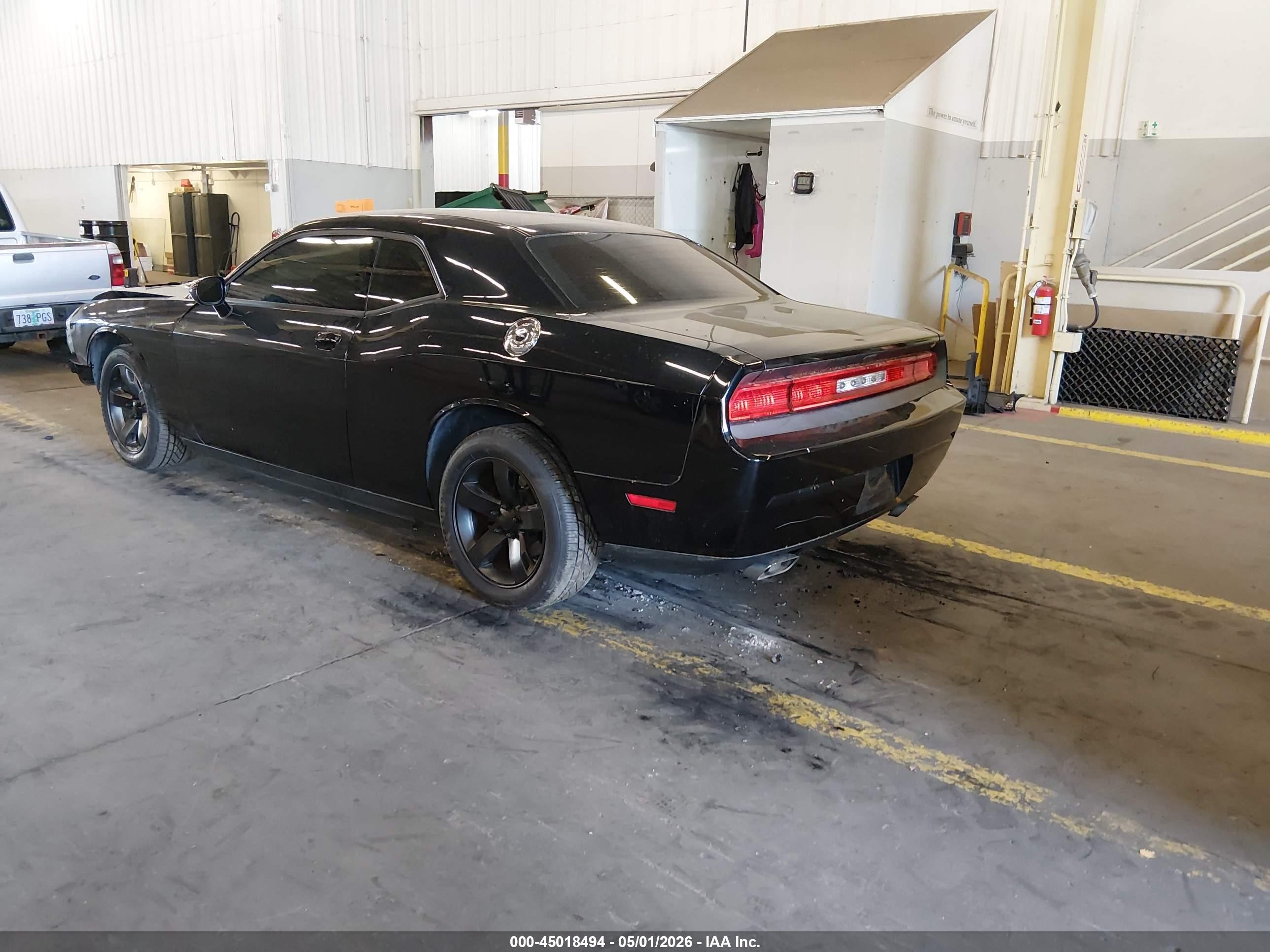 2014 Dodge Challenger Sxt Black vin: 2C3CDYAG1EH133577