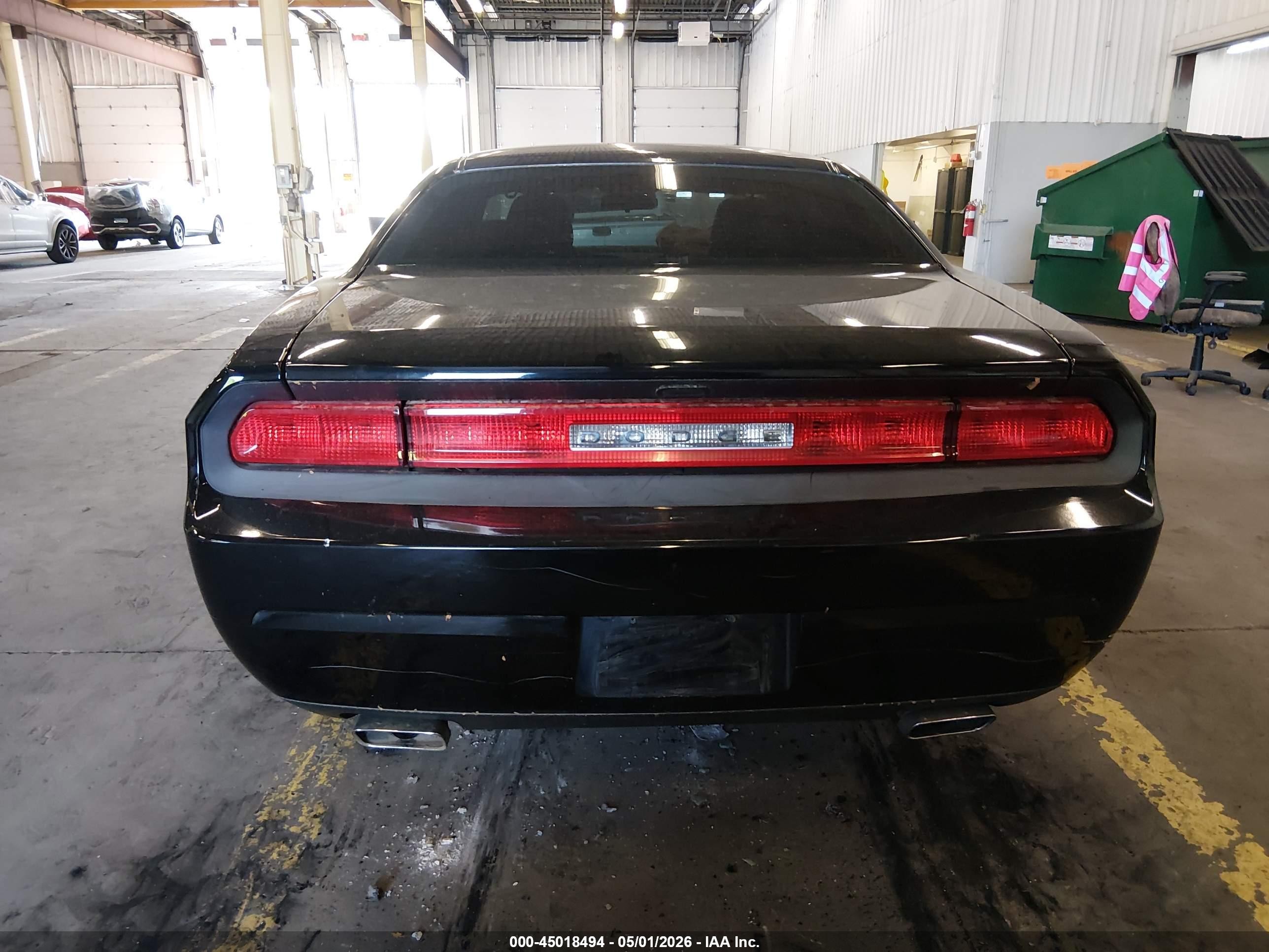 2014 Dodge Challenger Sxt Black vin: 2C3CDYAG1EH133577