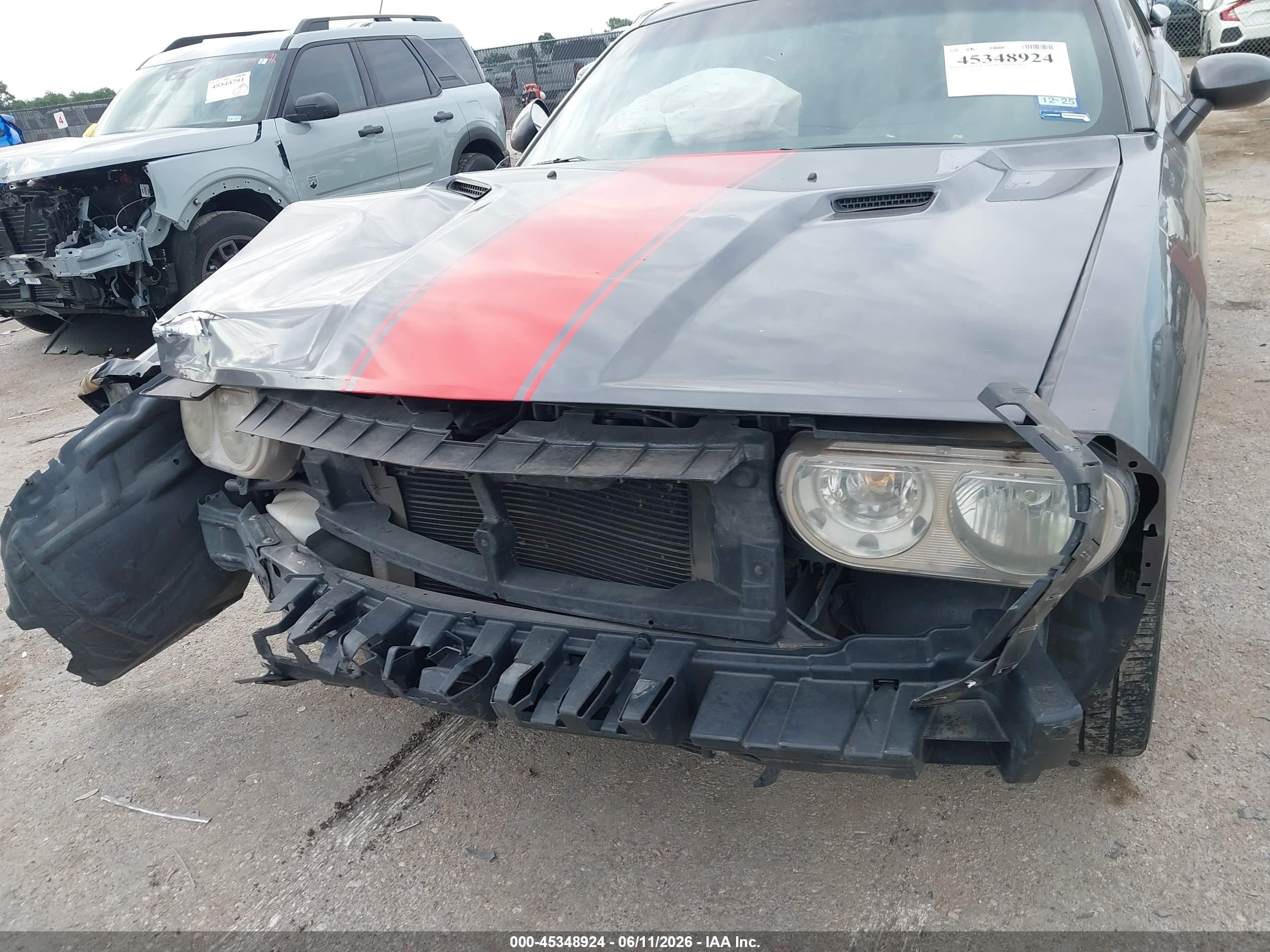 2014 Dodge Challenger Rallye Redline Gray vin: 2C3CDYAG1EH196999