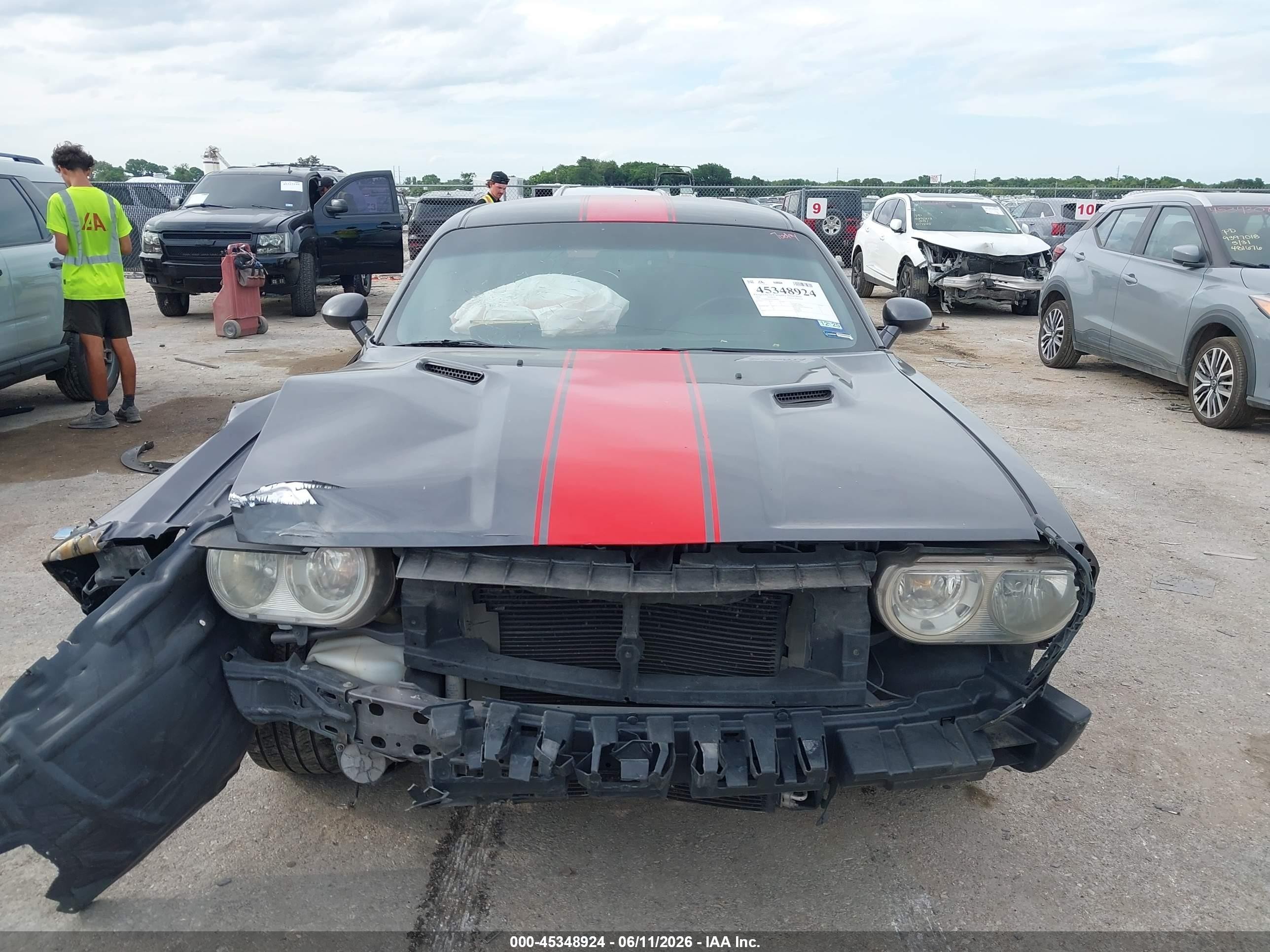 2014 Dodge Challenger Rallye Redline Gray vin: 2C3CDYAG1EH196999