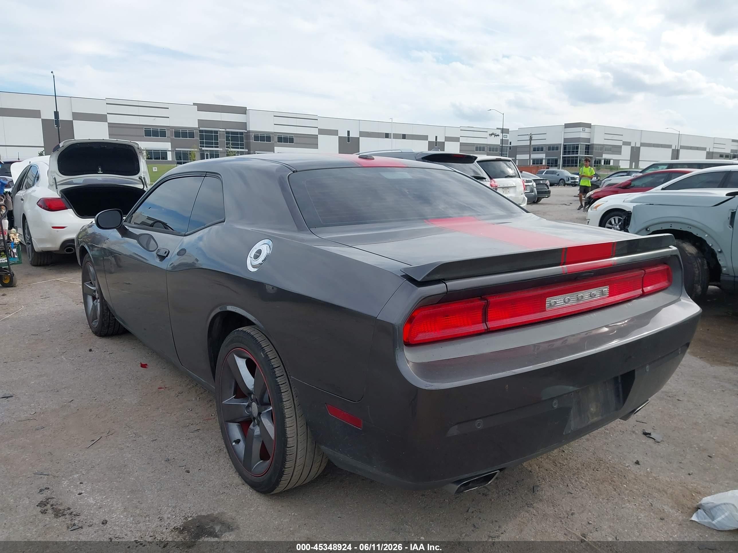 2014 Dodge Challenger Rallye Redline Gray vin: 2C3CDYAG1EH196999