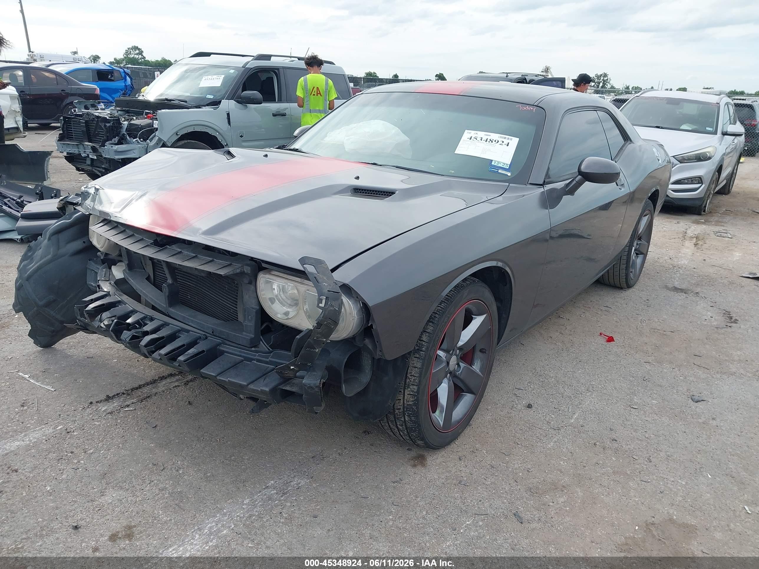 2014 Dodge Challenger Rallye Redline Gray vin: 2C3CDYAG1EH196999