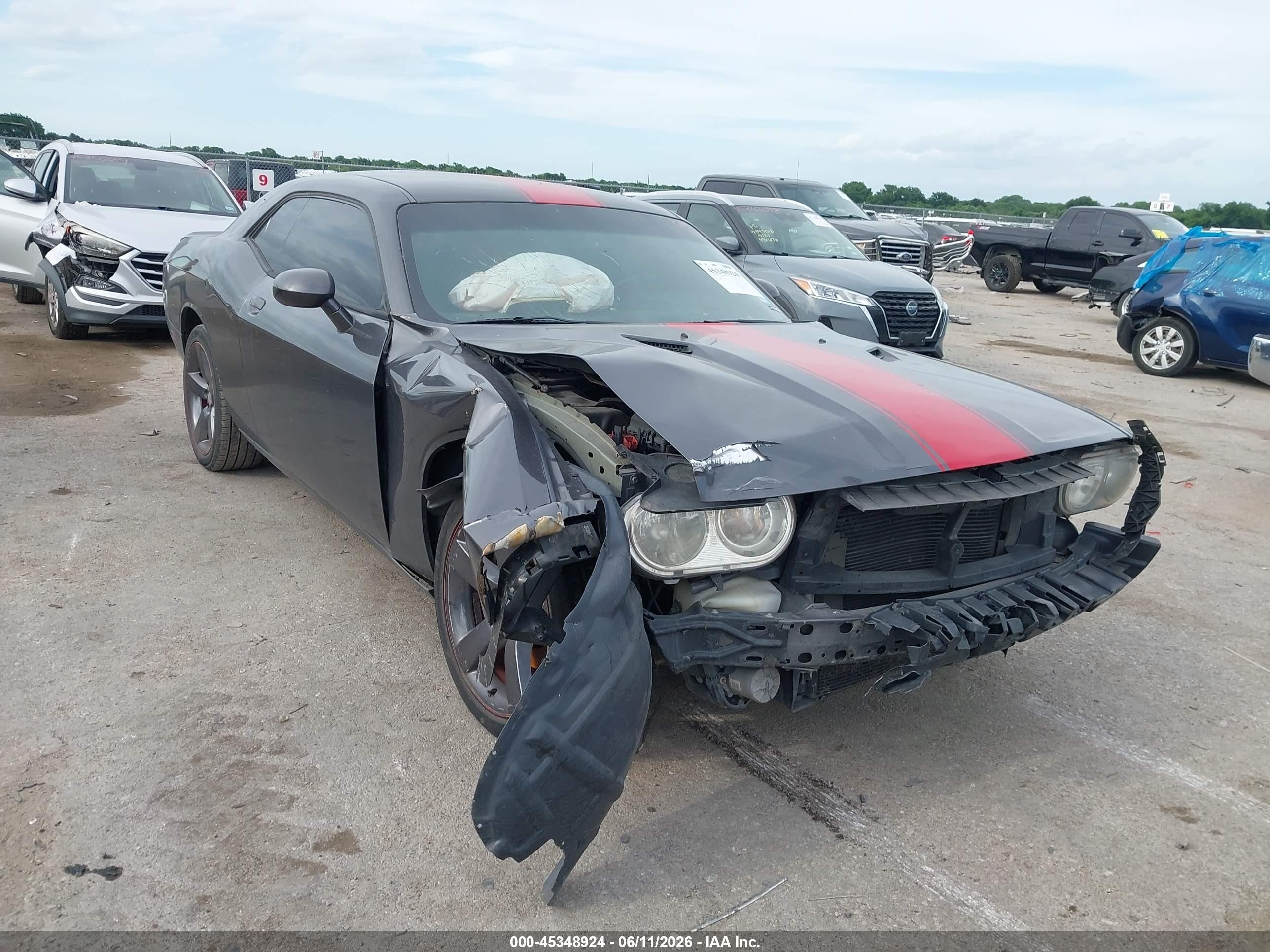 2014 Dodge Challenger Rallye Redline Gray vin: 2C3CDYAG1EH196999