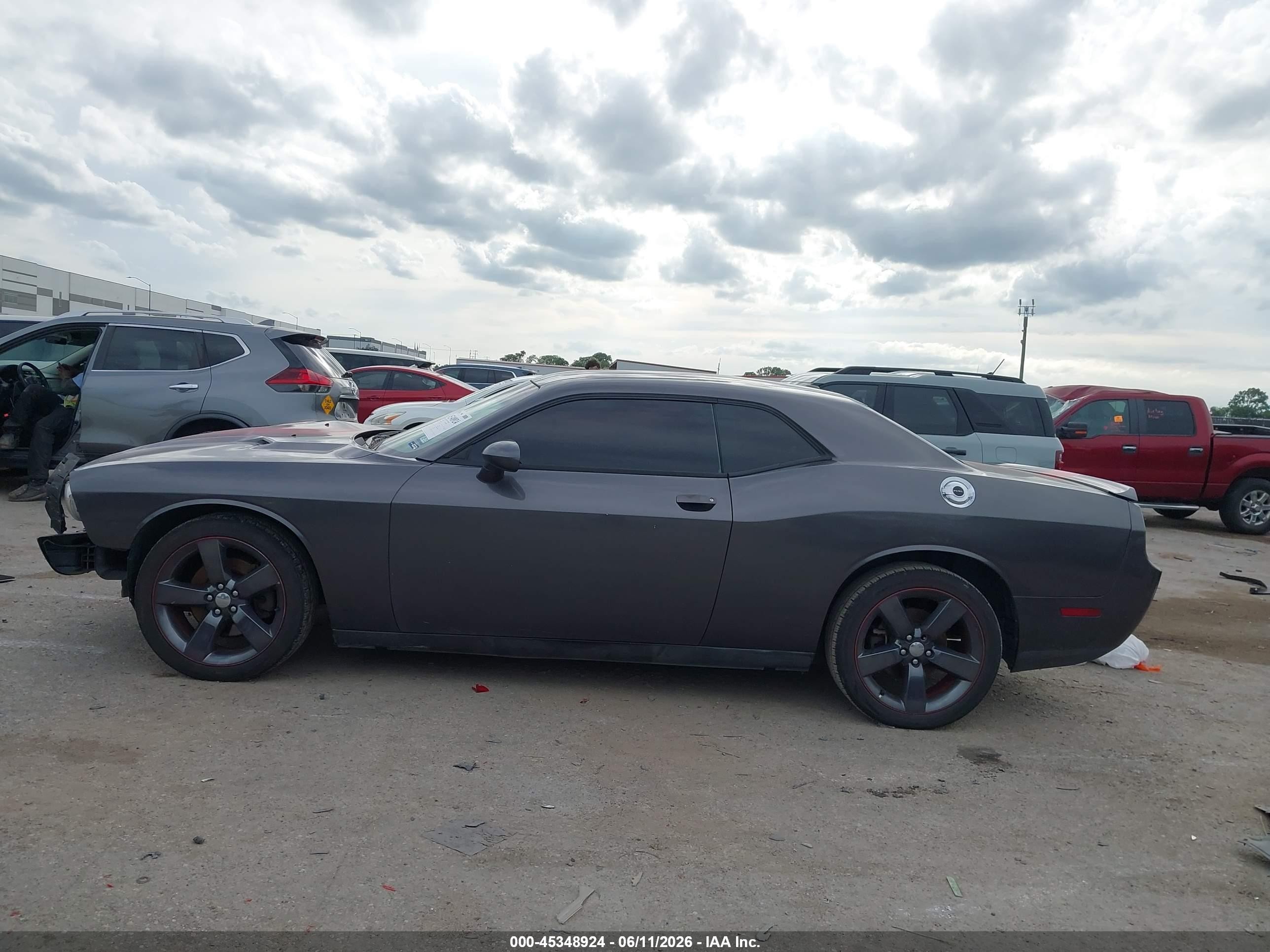 2014 Dodge Challenger Rallye Redline Gray vin: 2C3CDYAG1EH196999