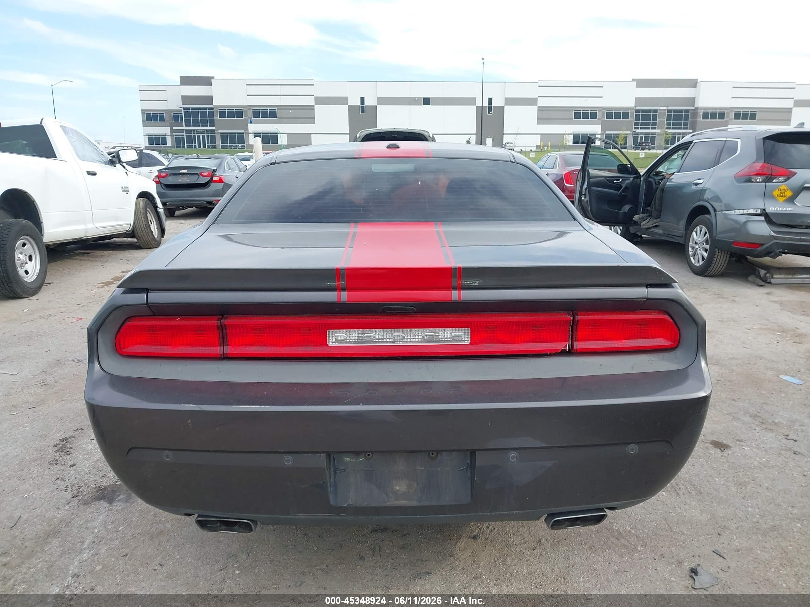 2014 Dodge Challenger Rallye Redline Gray vin: 2C3CDYAG1EH196999