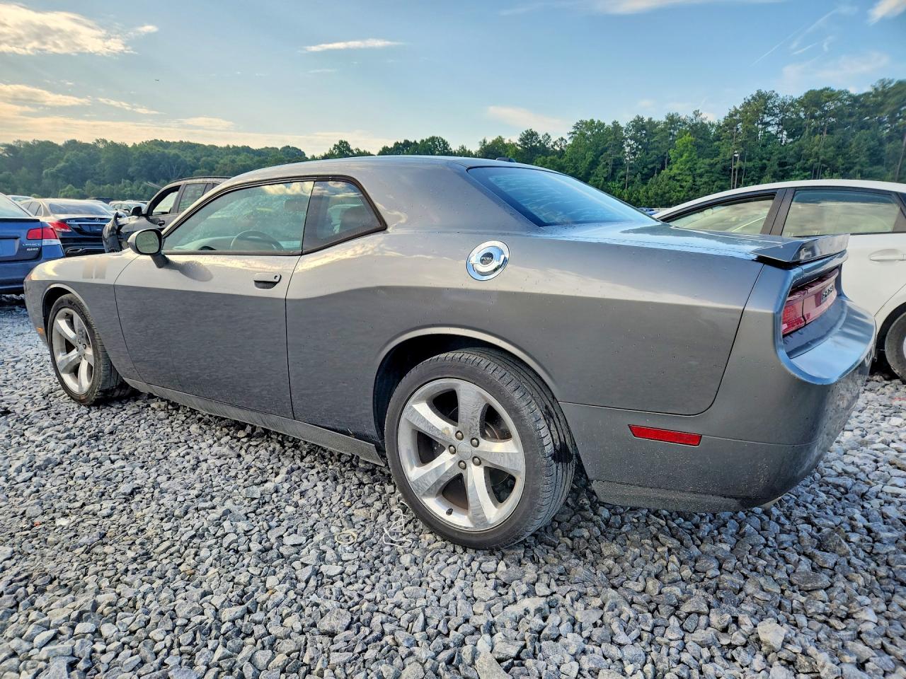 2012 Dodge Challenger Sxt Gray vin: 2C3CDYAG2CH124786