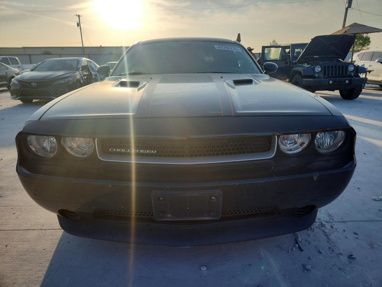 2012 Dodge Challenger Sxt Black vin: 2C3CDYAG2CH147761