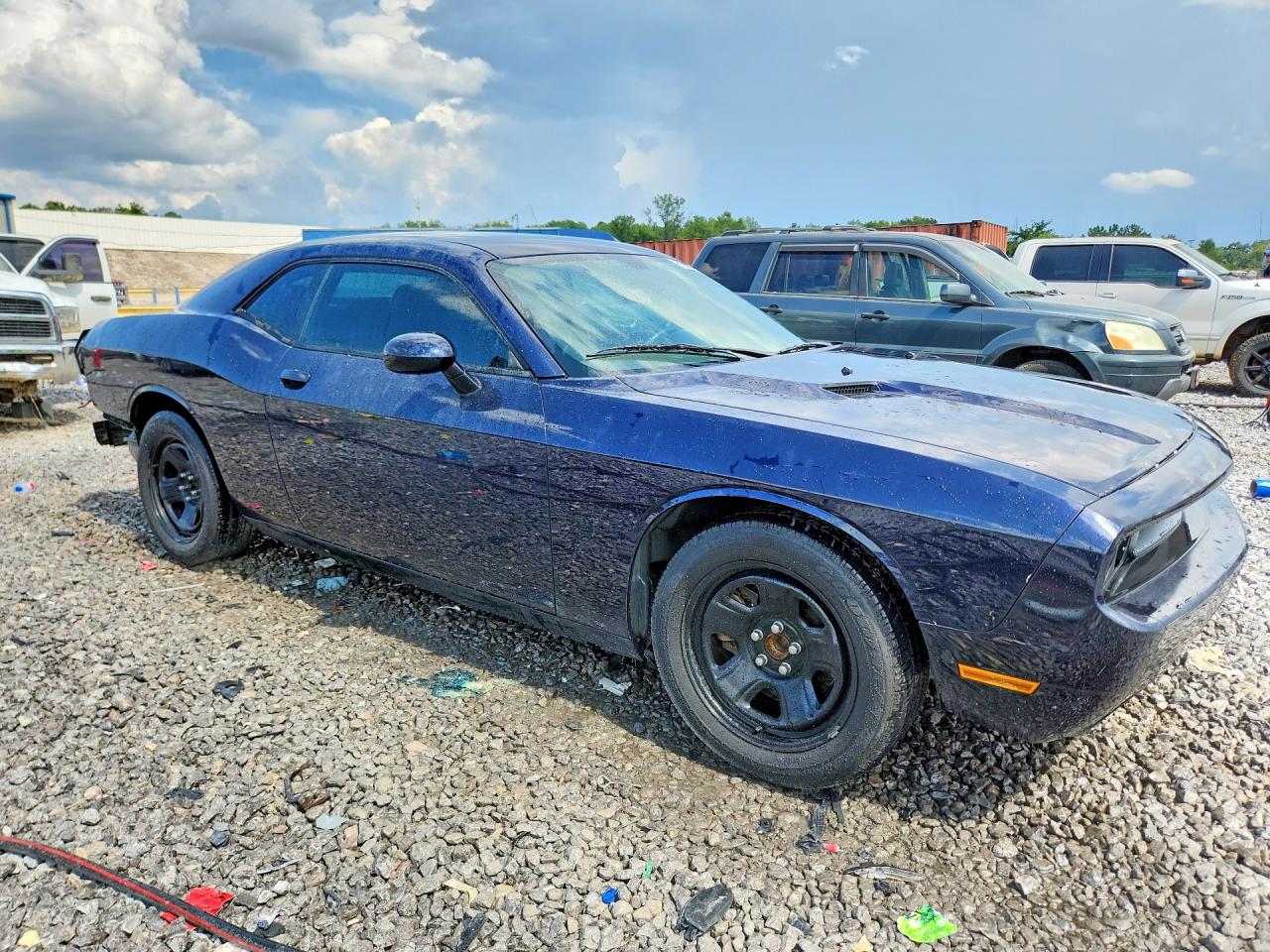 2012 Dodge Challenger Sxt Blue vin: 2C3CDYAG2CH161899