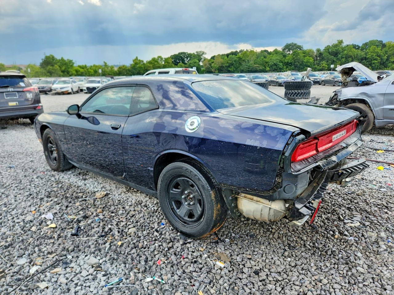 2012 Dodge Challenger Sxt Blue vin: 2C3CDYAG2CH161899