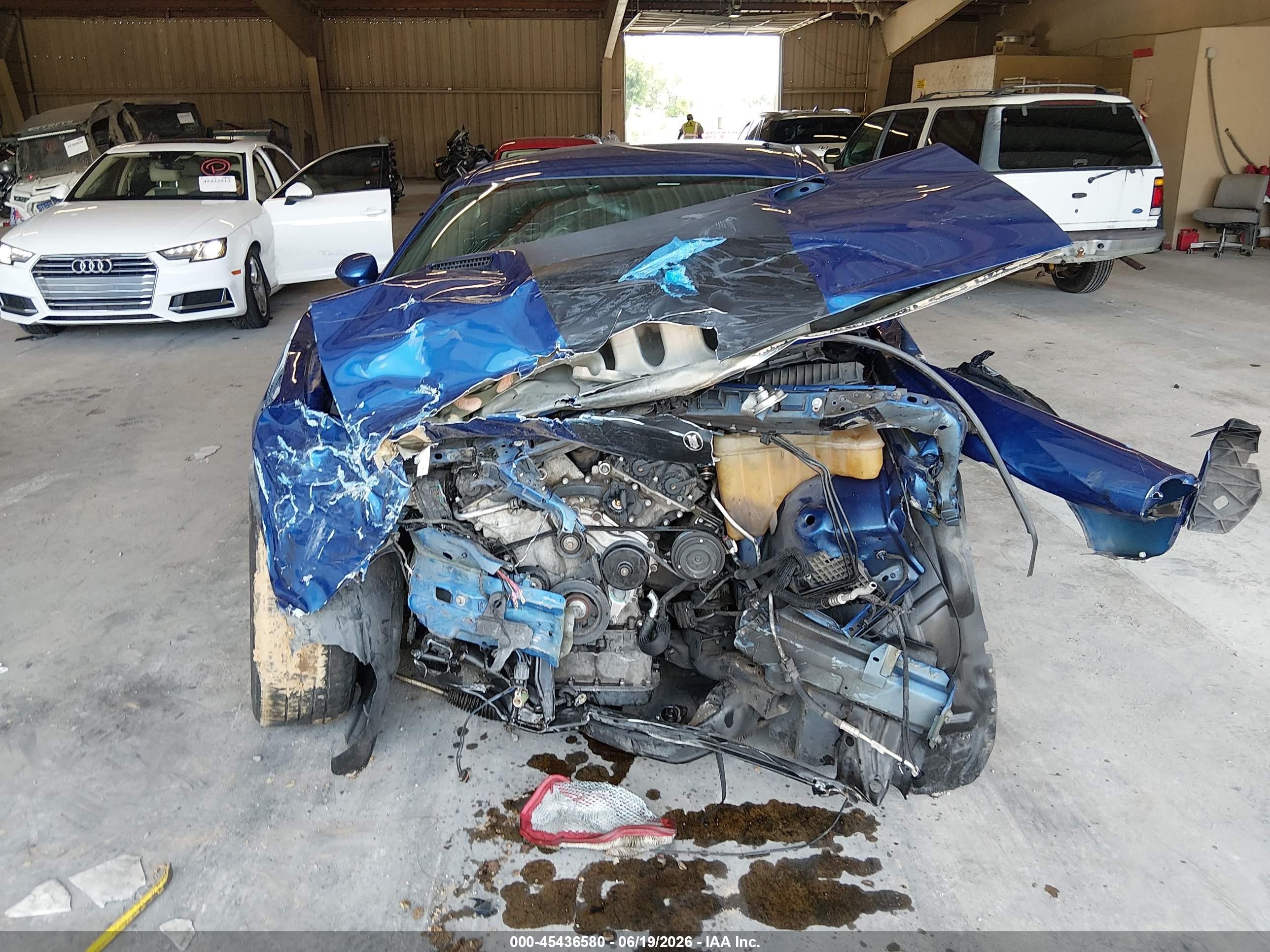 2012 Dodge Challenger Sxt Blue vin: 2C3CDYAG2CH239033