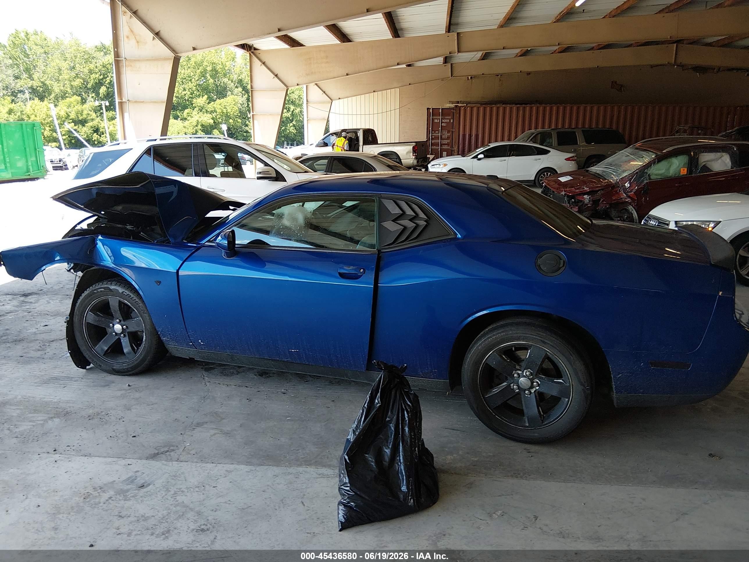 2012 Dodge Challenger Sxt Blue vin: 2C3CDYAG2CH239033