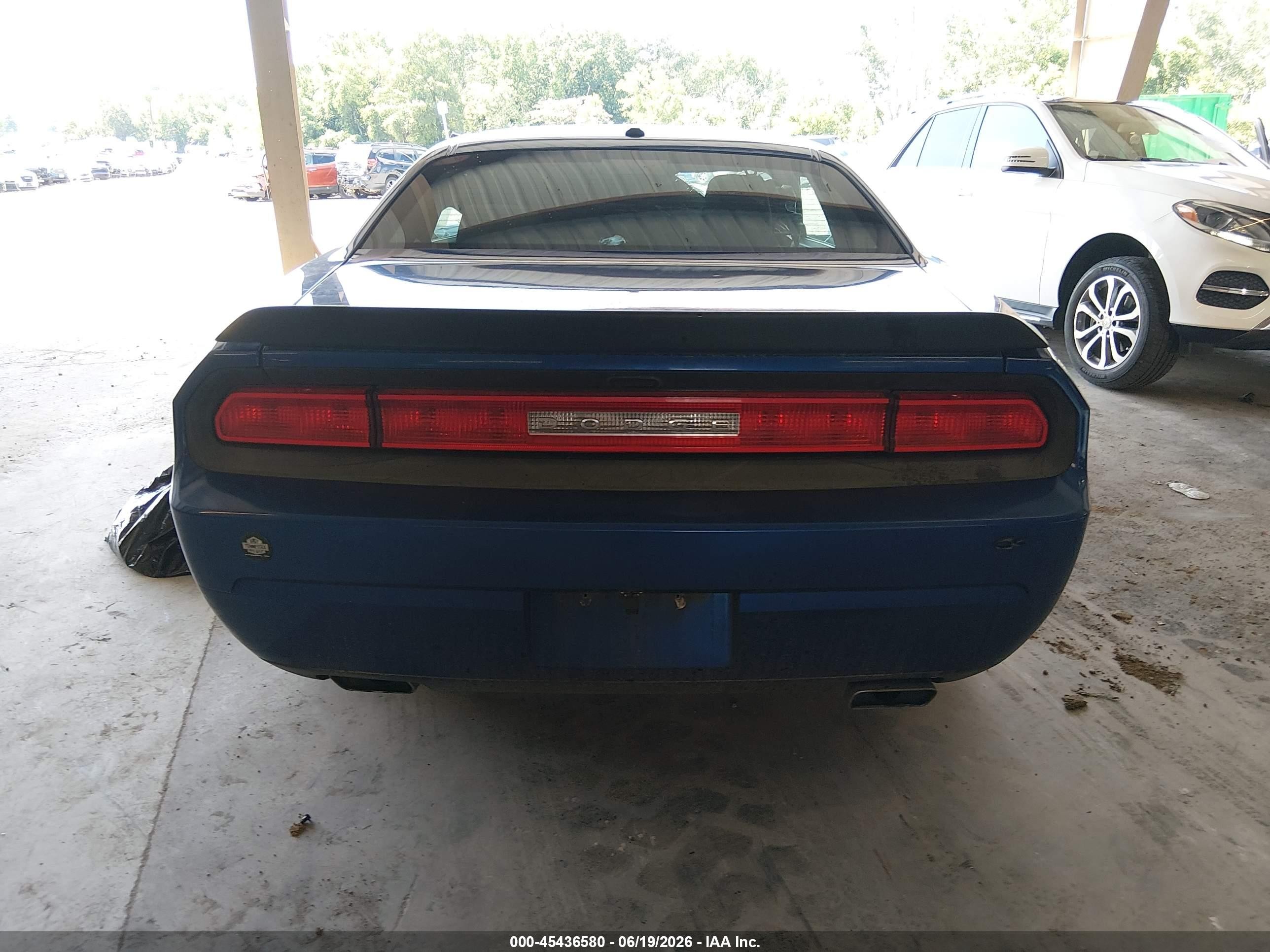 2012 Dodge Challenger Sxt Blue vin: 2C3CDYAG2CH239033