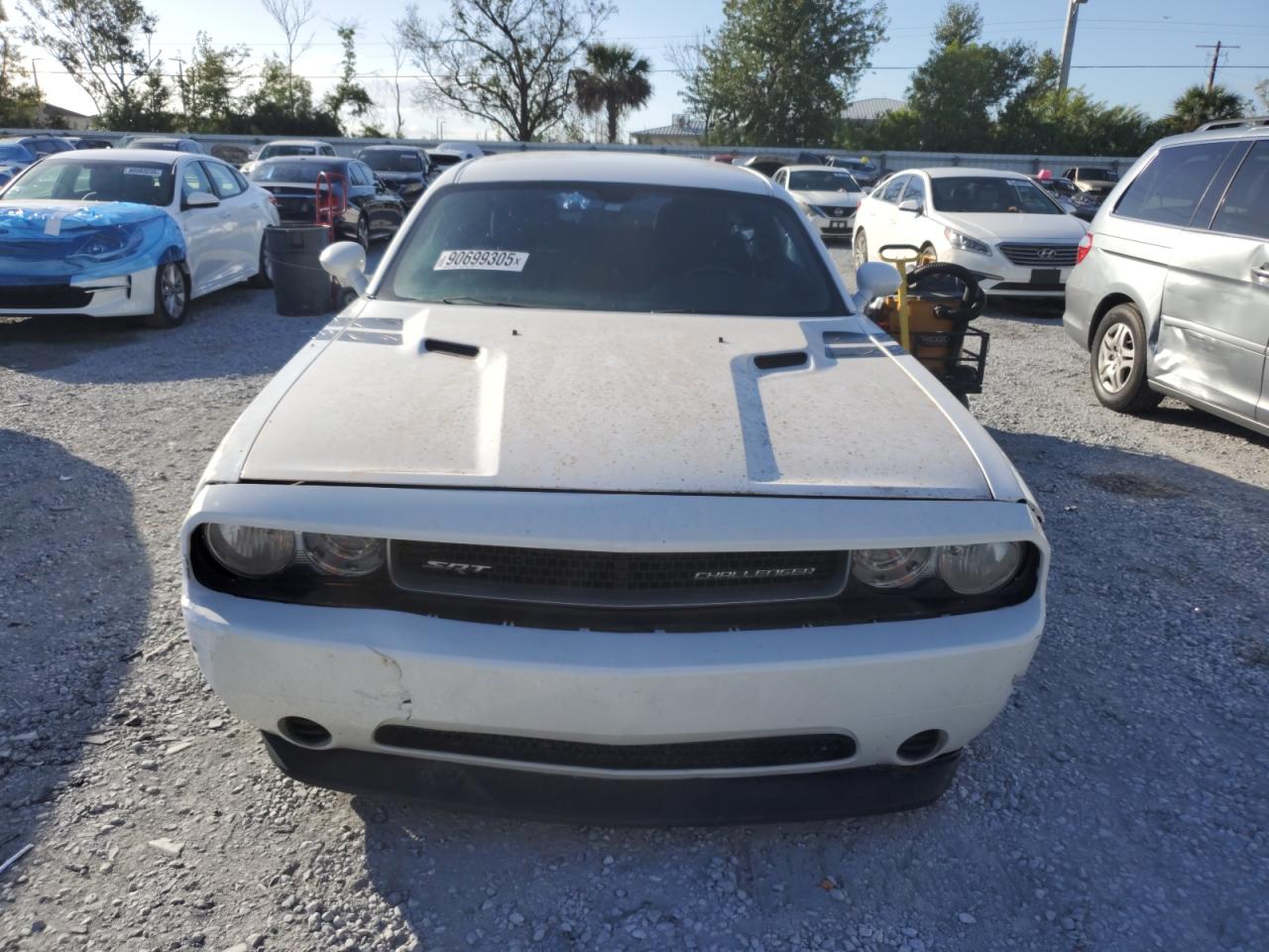 2013 Dodge Challenger Sxt White vin: 2C3CDYAG2DH663331