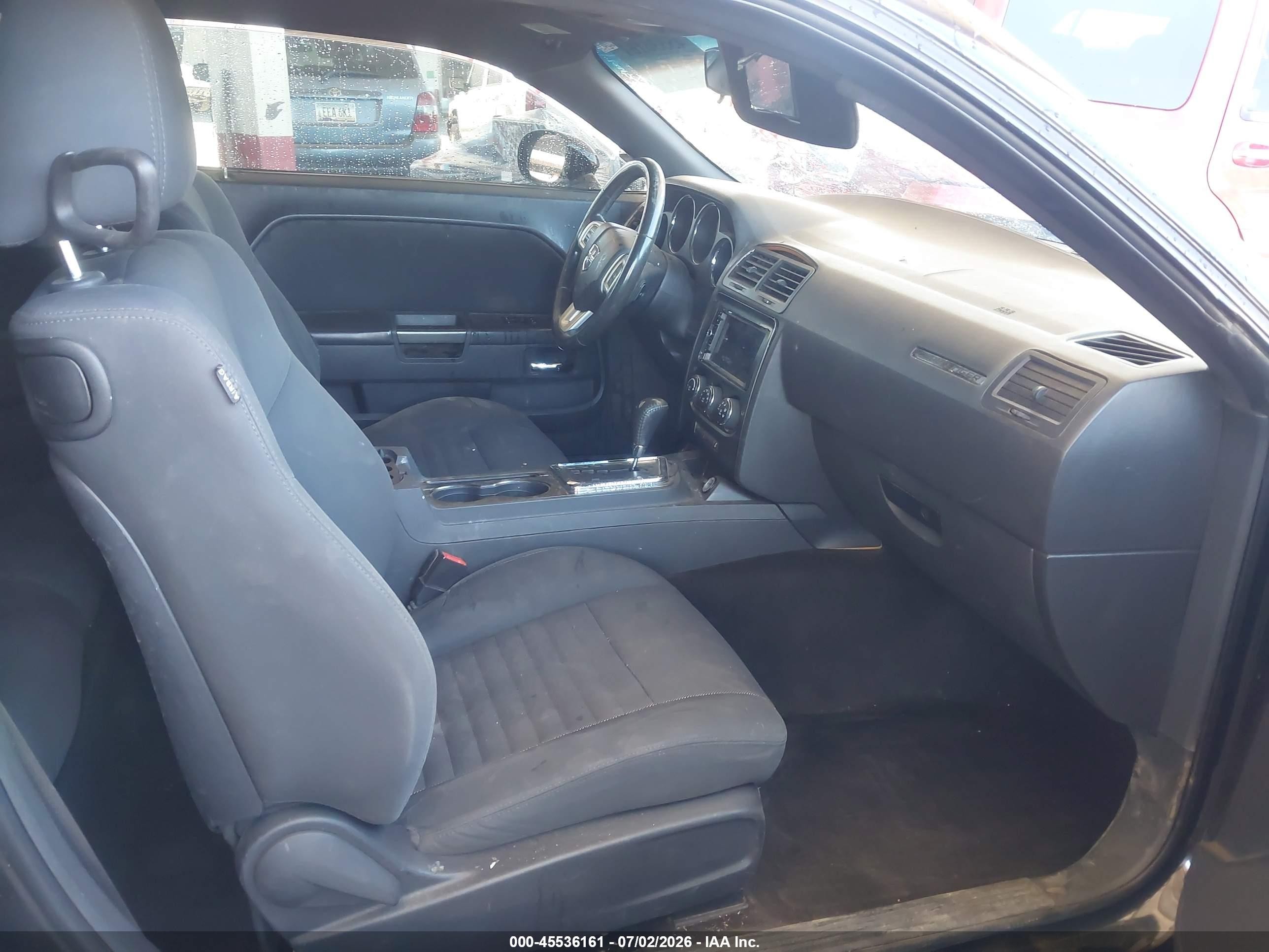 2013 Dodge Challenger Sxt Black vin: 2C3CDYAG2DH692635