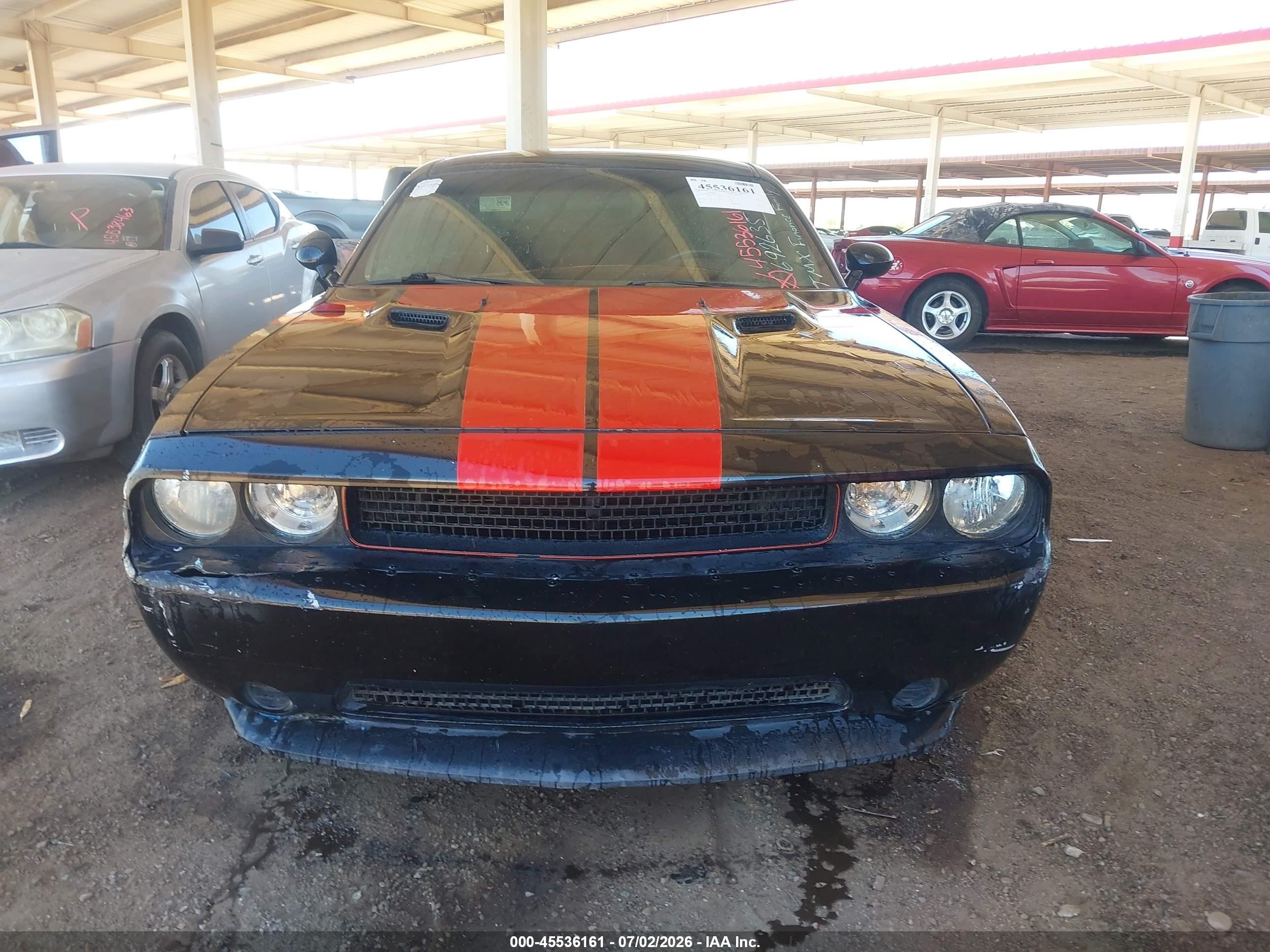 2013 Dodge Challenger Sxt Black vin: 2C3CDYAG2DH692635