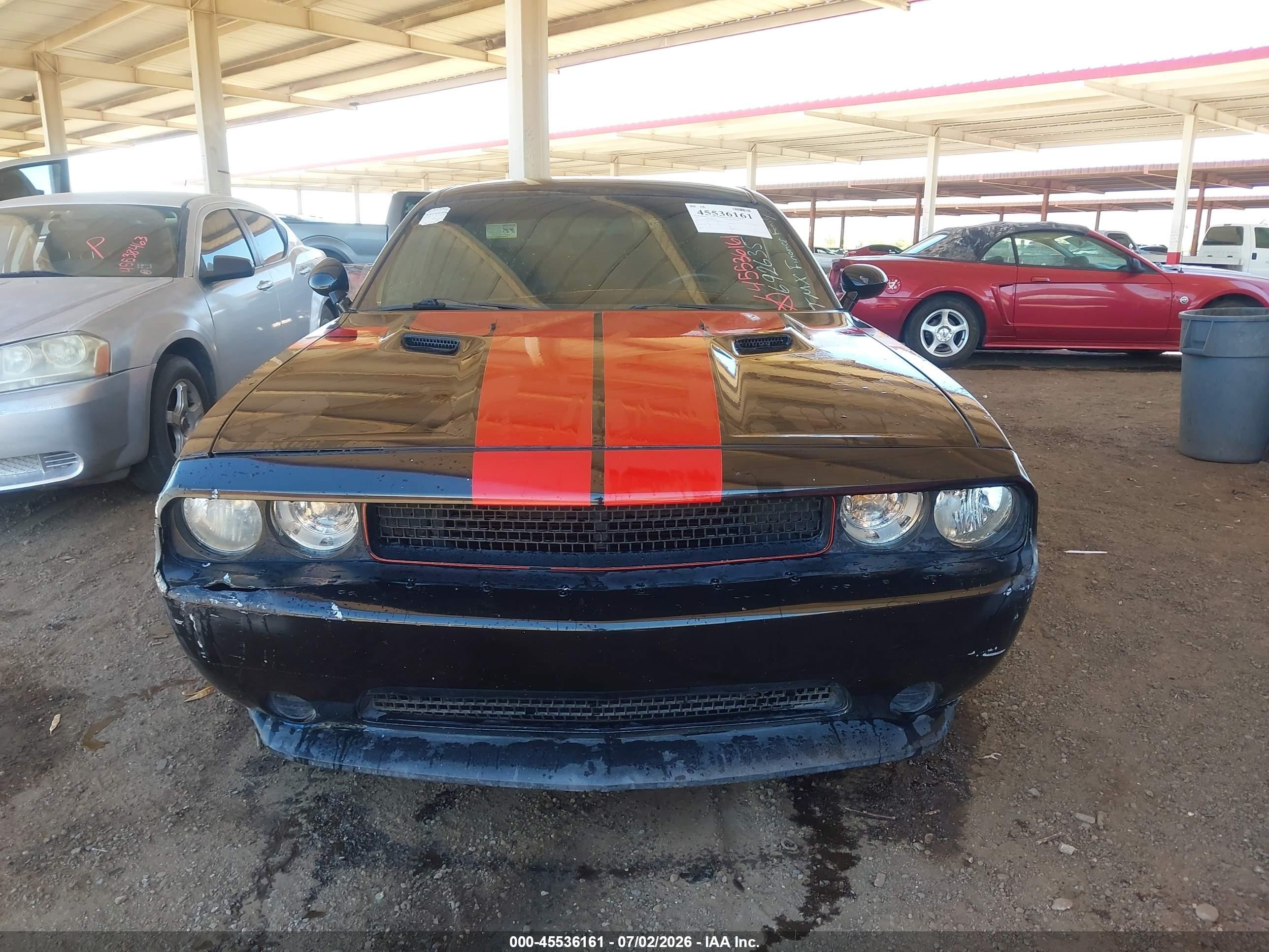 2013 Dodge Challenger Sxt Black vin: 2C3CDYAG2DH692635